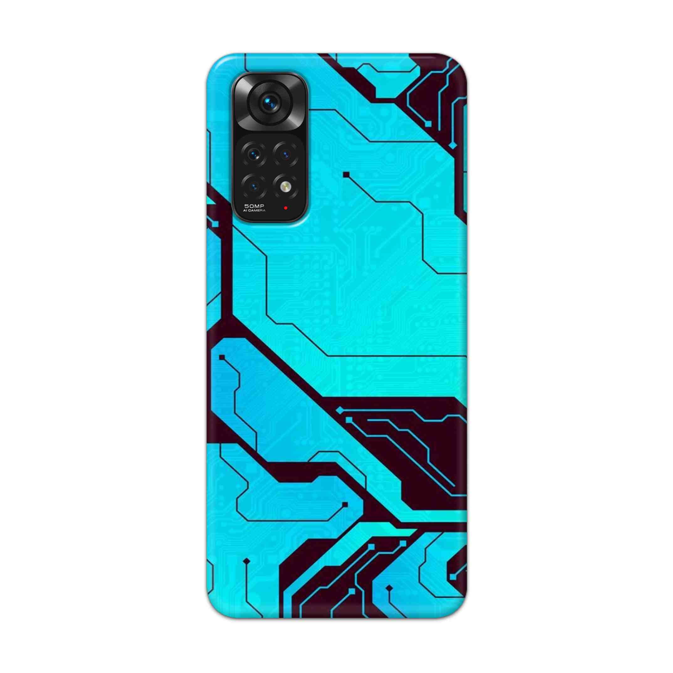 Buy Futuristic Line Hard Back Mobile Phone Case Cover For Redmi Note 11 Online