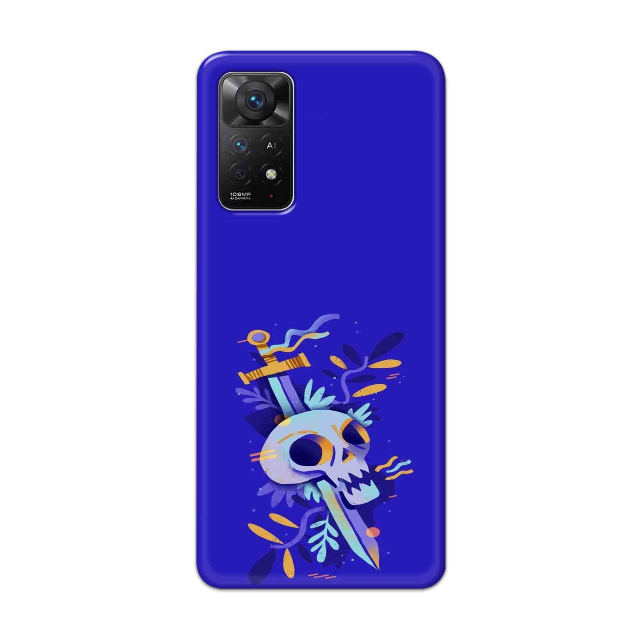 Buy Blue Skull Hard Back Mobile Phone Case Cover For Redmi Note 11 Pro Plus Online