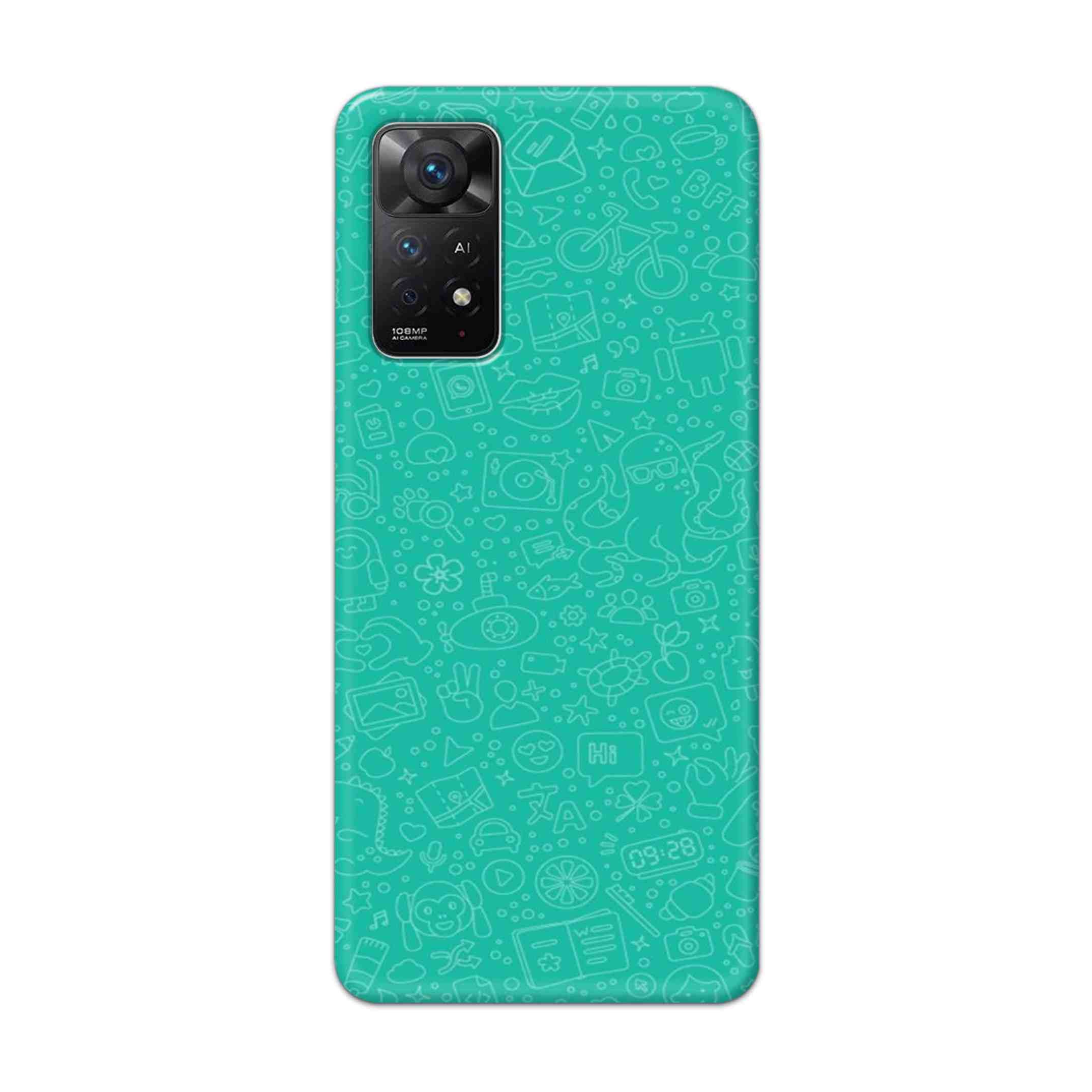 Buy Whatsapp Hard Back Mobile Phone Case Cover For Redmi Note 11 Pro Plus Online