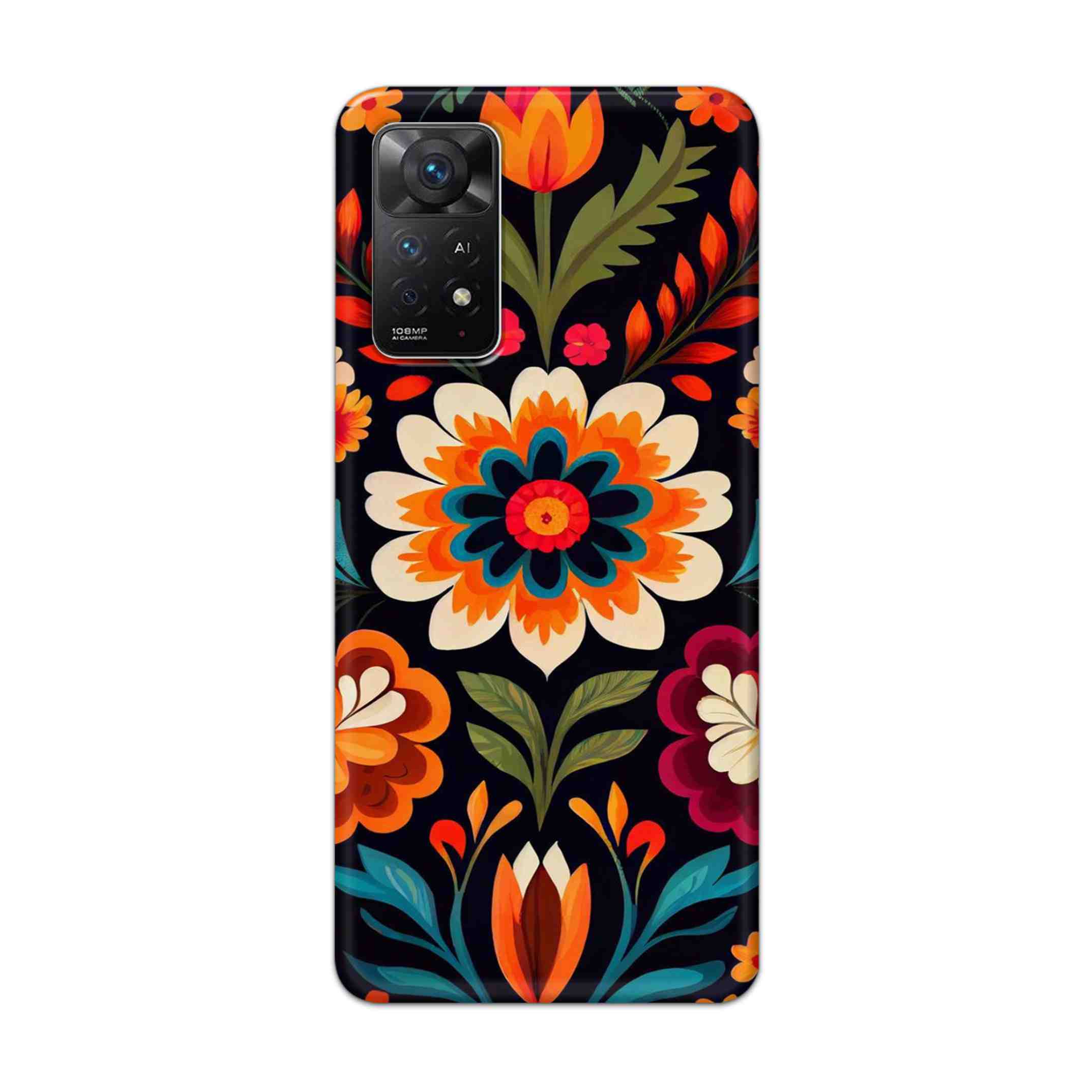 Buy Flower Hard Back Mobile Phone Case Cover For Redmi Note 11 Pro Plus Online