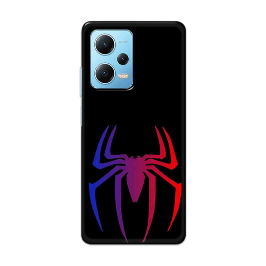 Buy Neon Spiderman Logo Hard Back Mobile Phone Case Cover For Redmi Note 12 5G Online