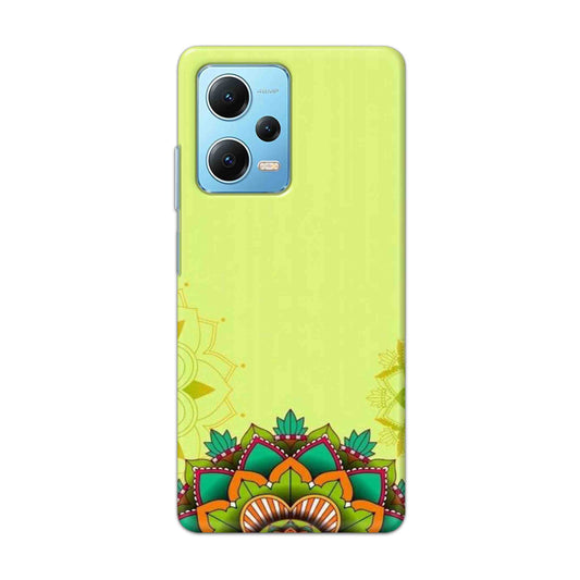 Buy Flower Mandala Hard Back Mobile Phone Case Cover For Redmi Note 12 5G Online