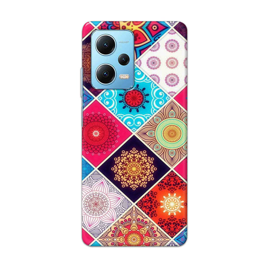 Buy Rainbow Mandala Hard Back Mobile Phone Case Cover For Redmi Note 12 5G Online