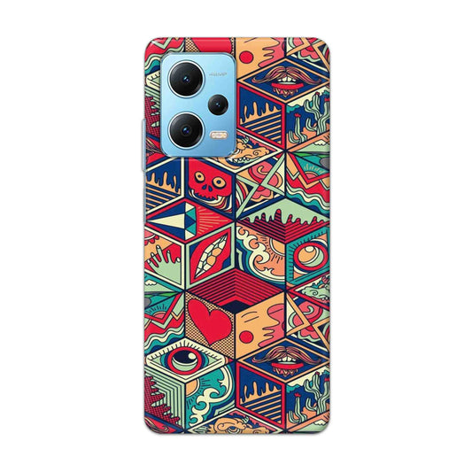 Buy Face Mandala Hard Back Mobile Phone Case Cover For Redmi Note 12 5G Online