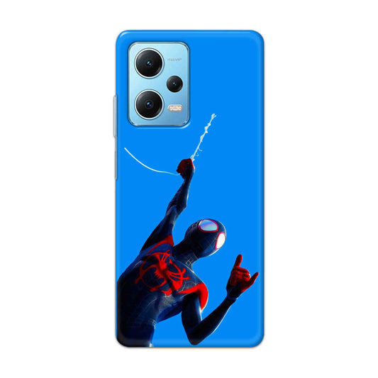 Buy Miles Morales Spiderman Hard Back Mobile Phone Case Cover For Redmi Note 12 5G Online