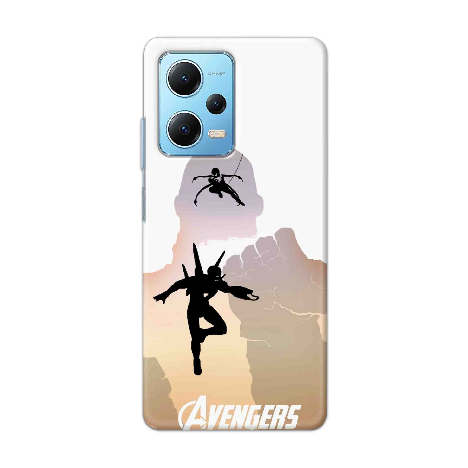 Buy Iron Man Vs Spiderman Hard Back Mobile Phone Case Cover For Redmi Note 12 5G Online