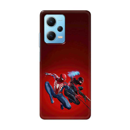 Buy Spiderman And Miles Morales Hard Back Mobile Phone Case Cover For Redmi Note 12 5G Online