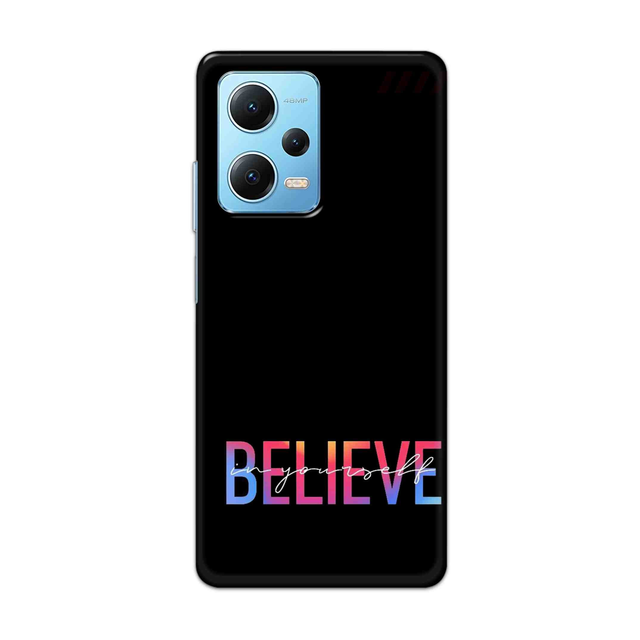 Buy Believe Hard Back Mobile Phone Case Cover For Redmi Note 12 5G Online