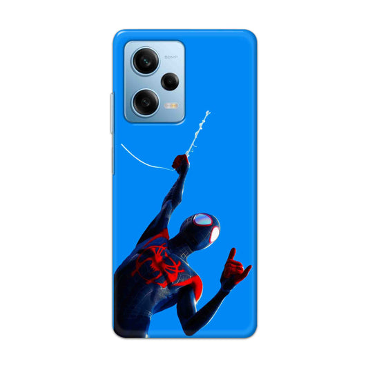 Buy Miles Morales Spiderman Hard Back Mobile Phone Case Cover For Redmi Note 12 Pro 5G Online