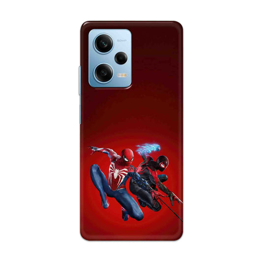 Buy Spiderman And Miles Morales Hard Back Mobile Phone Case Cover For Redmi Note 12 Pro 5G Online