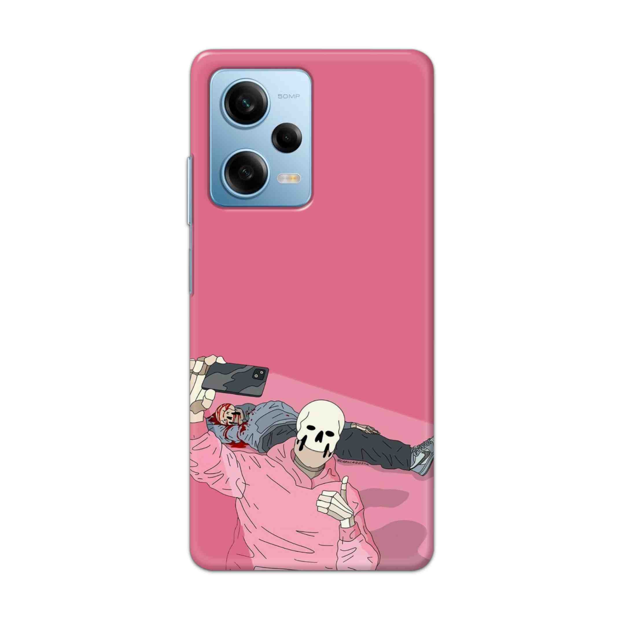 Buy Selfie Hard Back Mobile Phone Case Cover For Redmi Note 12 Pro 5G Online