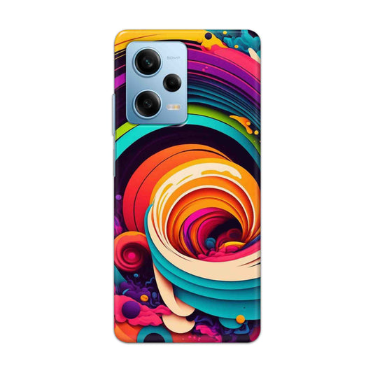 Buy Colour Circle Hard Back Mobile Phone Case Cover For Redmi Note 12 Pro 5G Online