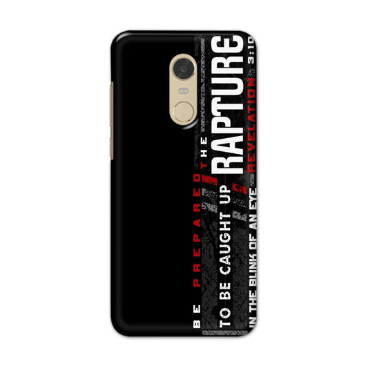 Buy Rapture Hard Back Mobile Phone Case/Cover For Redmi Note 6 Online