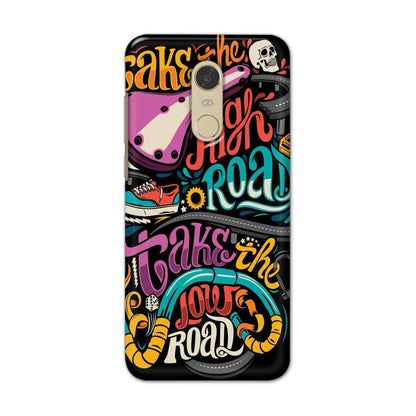 Buy Take The High Road Hard Back Mobile Phone Case/Cover For Redmi Note 6 Online