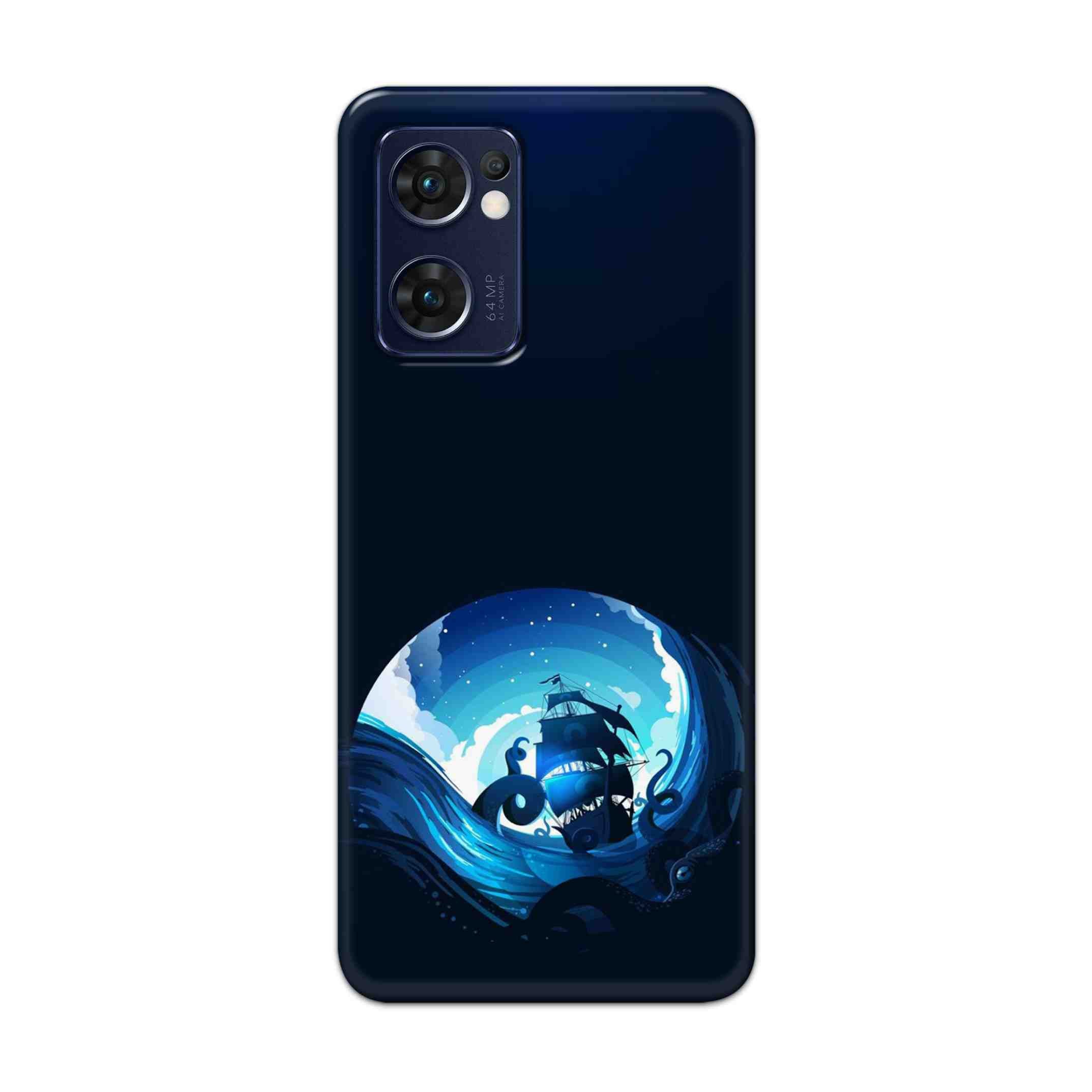 Buy Blue Sea Ship Hard Back Mobile Phone Case Cover For Reno 7 5G Online
