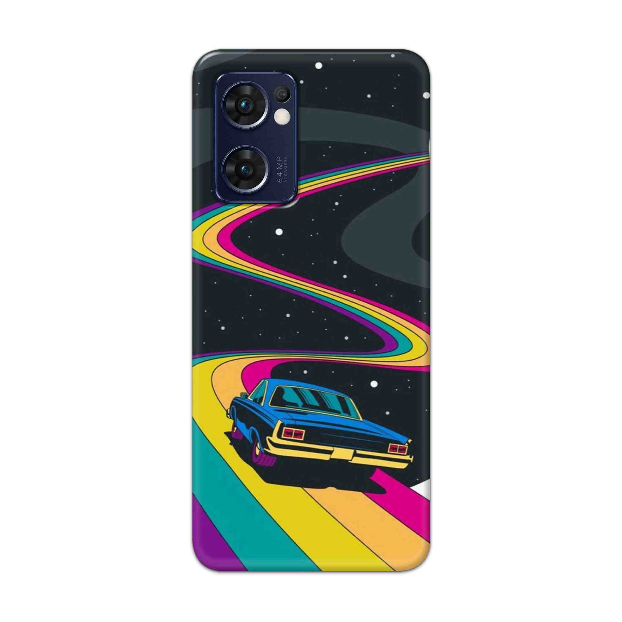 Buy  Neon Car Hard Back Mobile Phone Case Cover For Reno 7 5G Online
