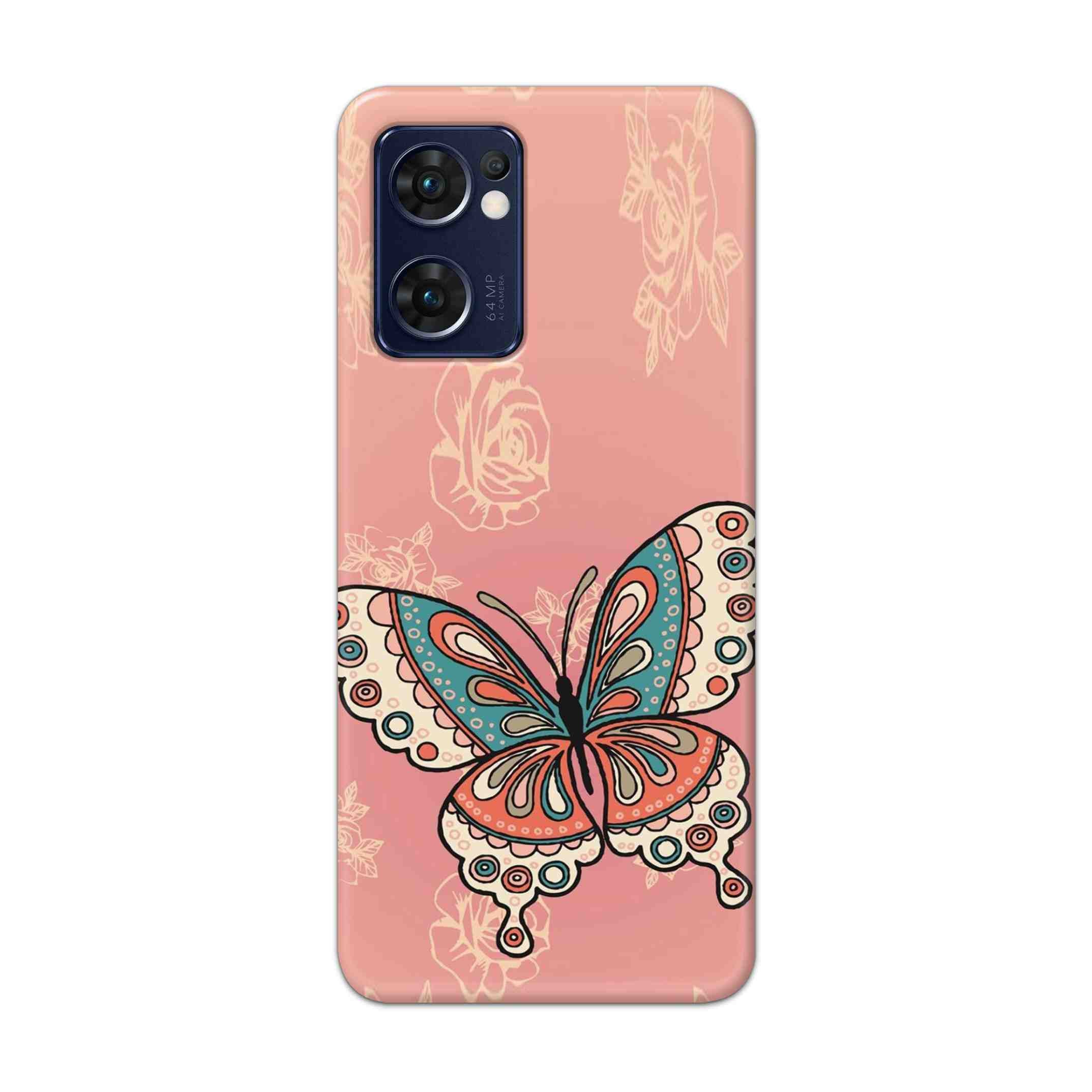 Buy Butterfly Hard Back Mobile Phone Case Cover For Reno 7 5G Online