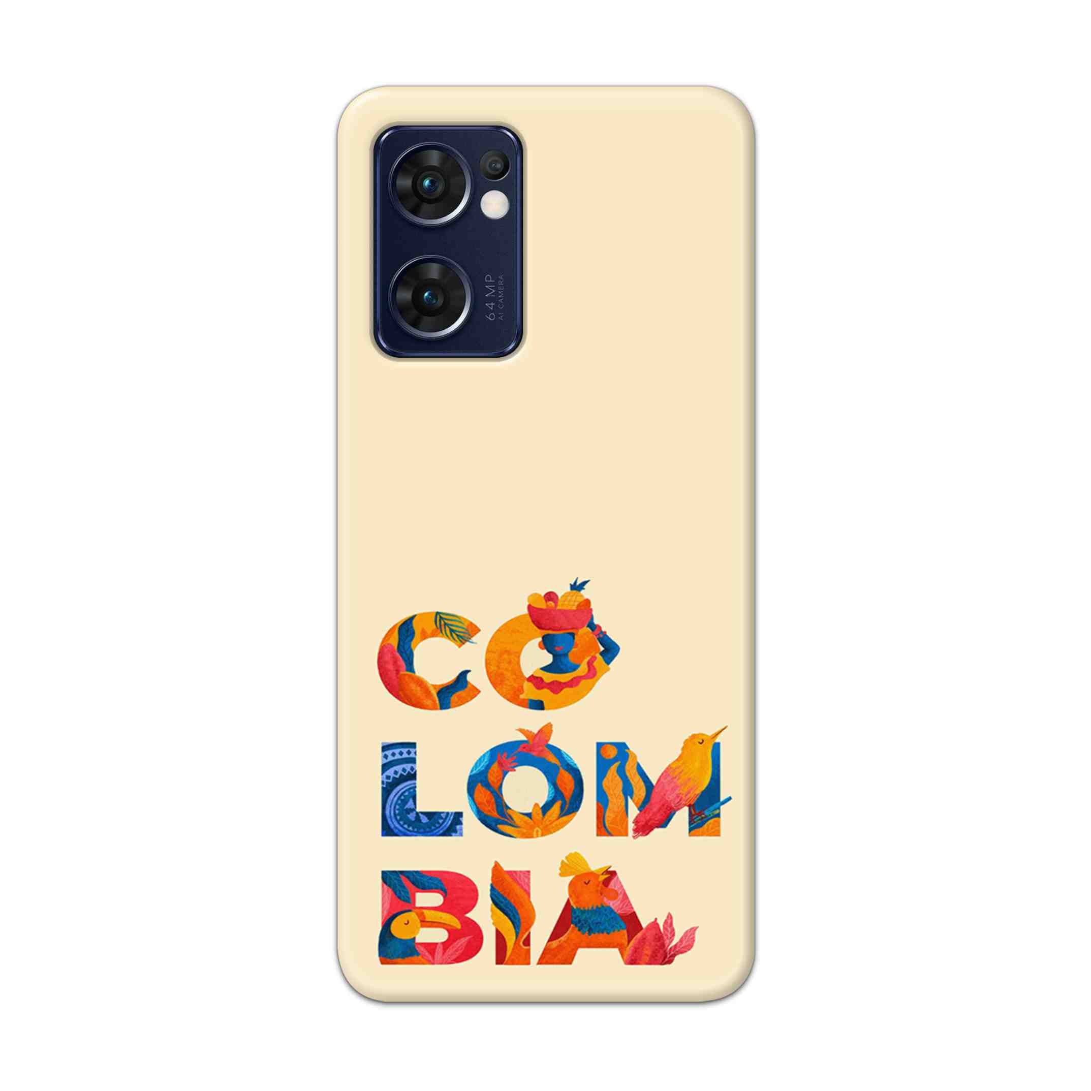 Buy Colombia Hard Back Mobile Phone Case Cover For Reno 7 5G Online