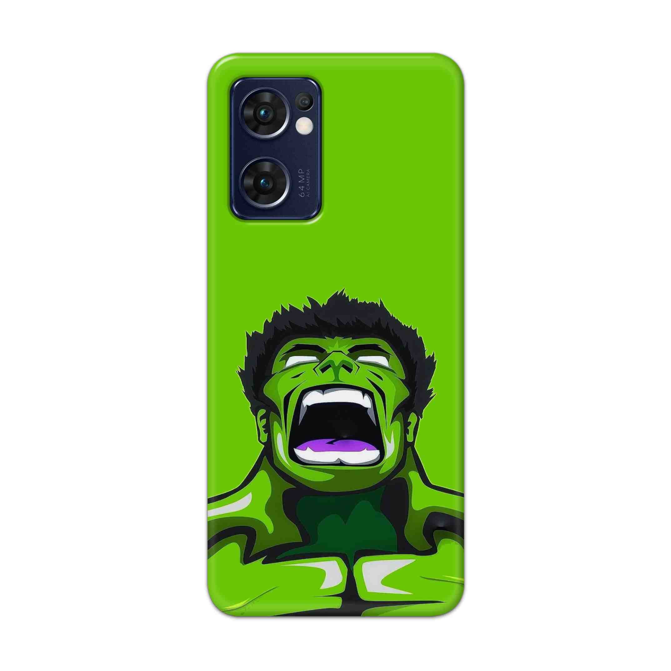 Buy Green Hulk Hard Back Mobile Phone Case Cover For Reno 7 5G Online