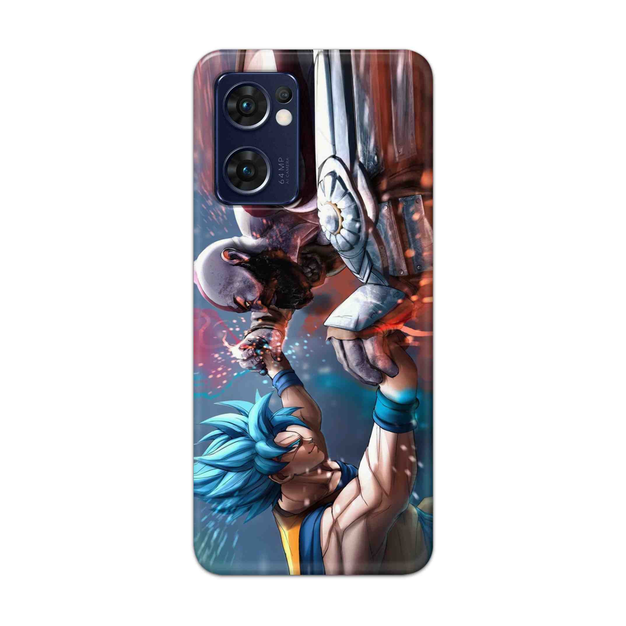 Buy Goku Vs Kratos Hard Back Mobile Phone Case Cover For Reno 7 5G Online