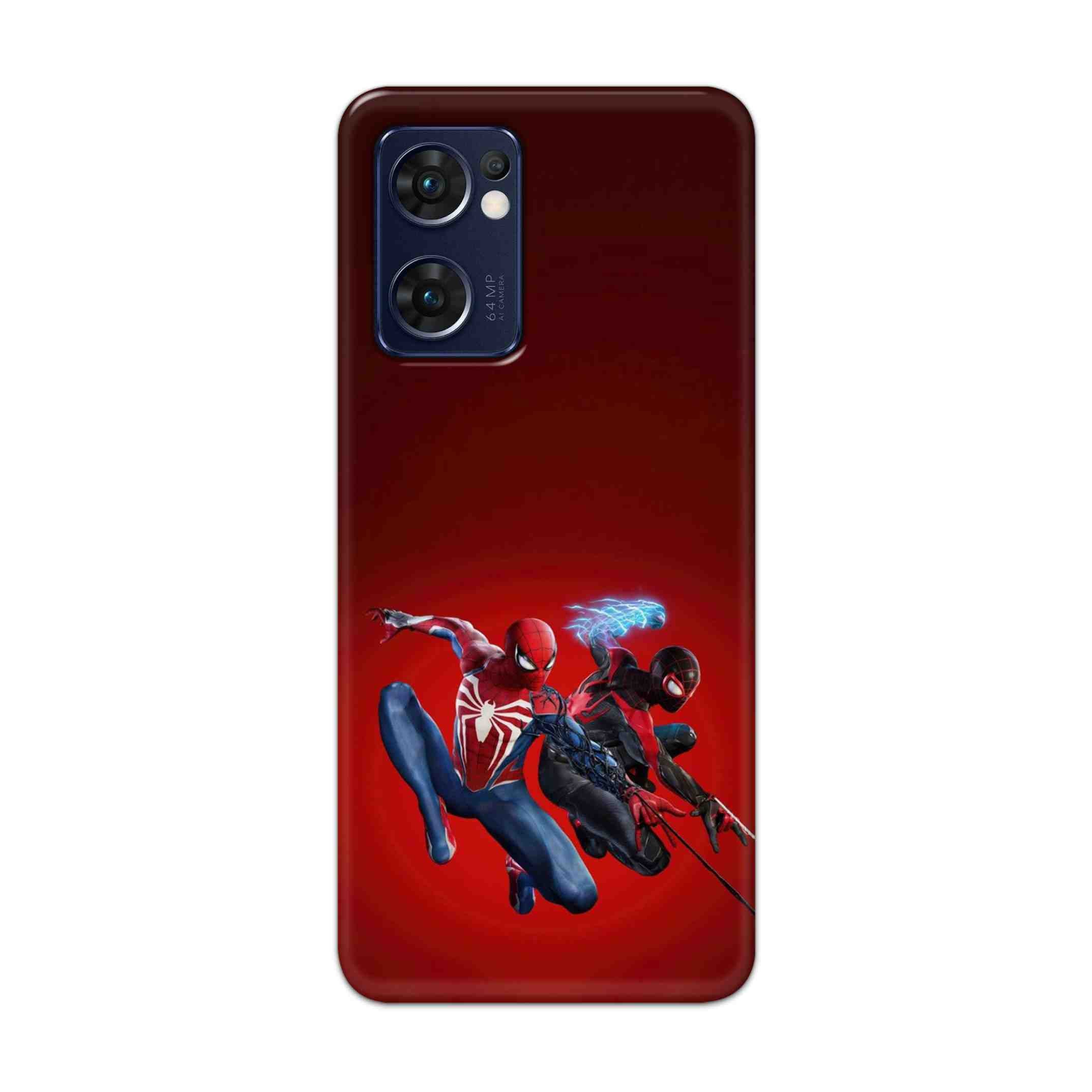 Buy Spiderman And Miles Morales Hard Back Mobile Phone Case Cover For Reno 7 5G Online
