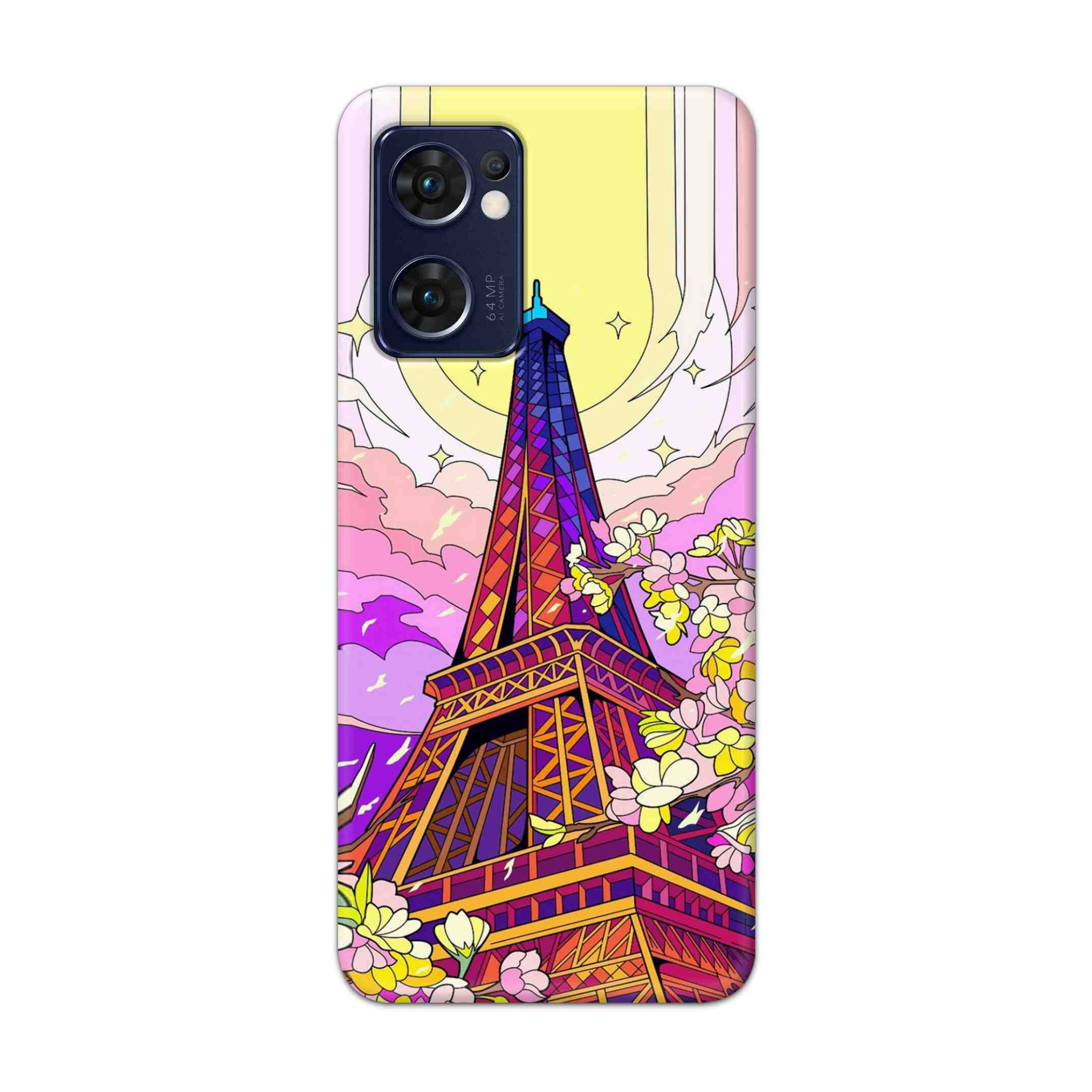 Buy Eiffel Tower Hard Back Mobile Phone Case Cover For Reno 7 5G Online