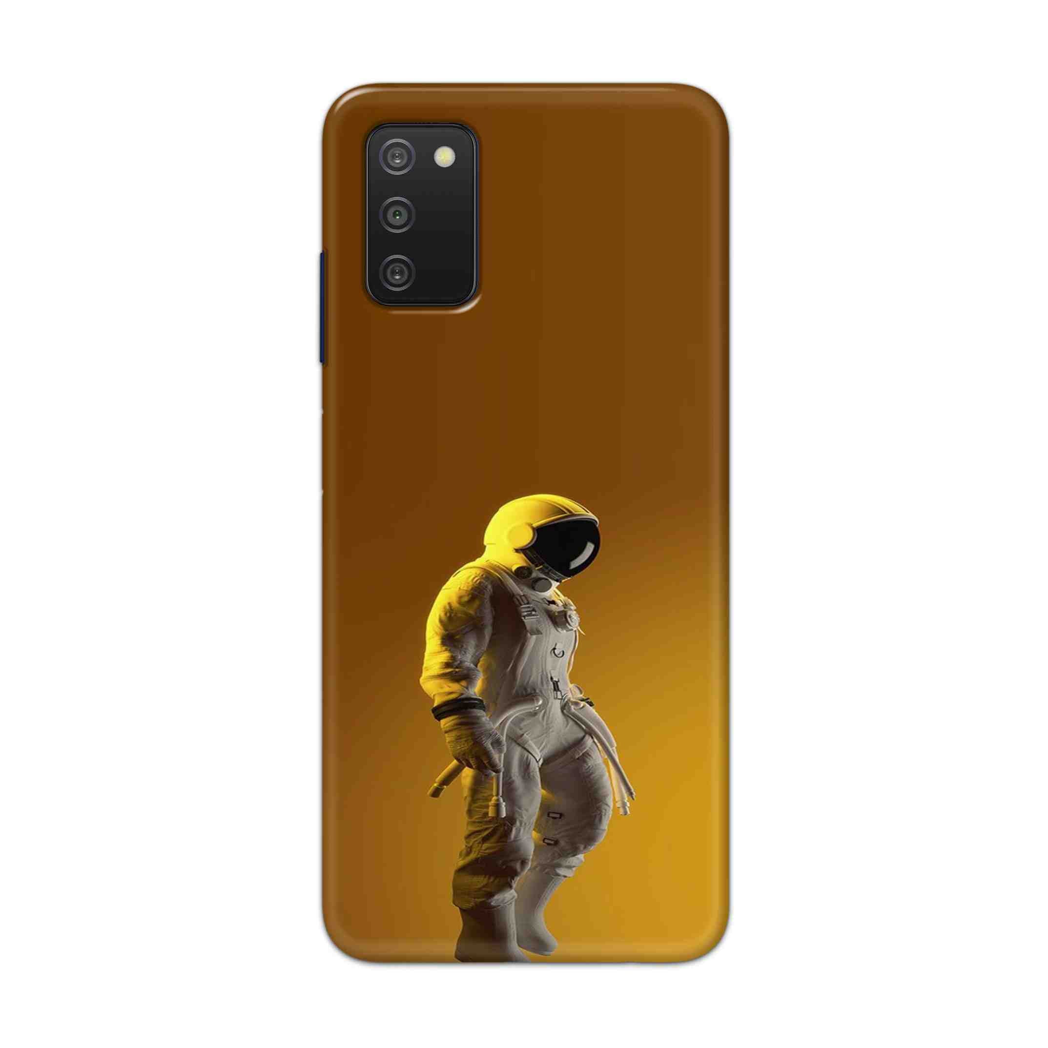 Buy Yellow Astronaut Hard Back Mobile Phone Case Cover For Samsung A03s Online