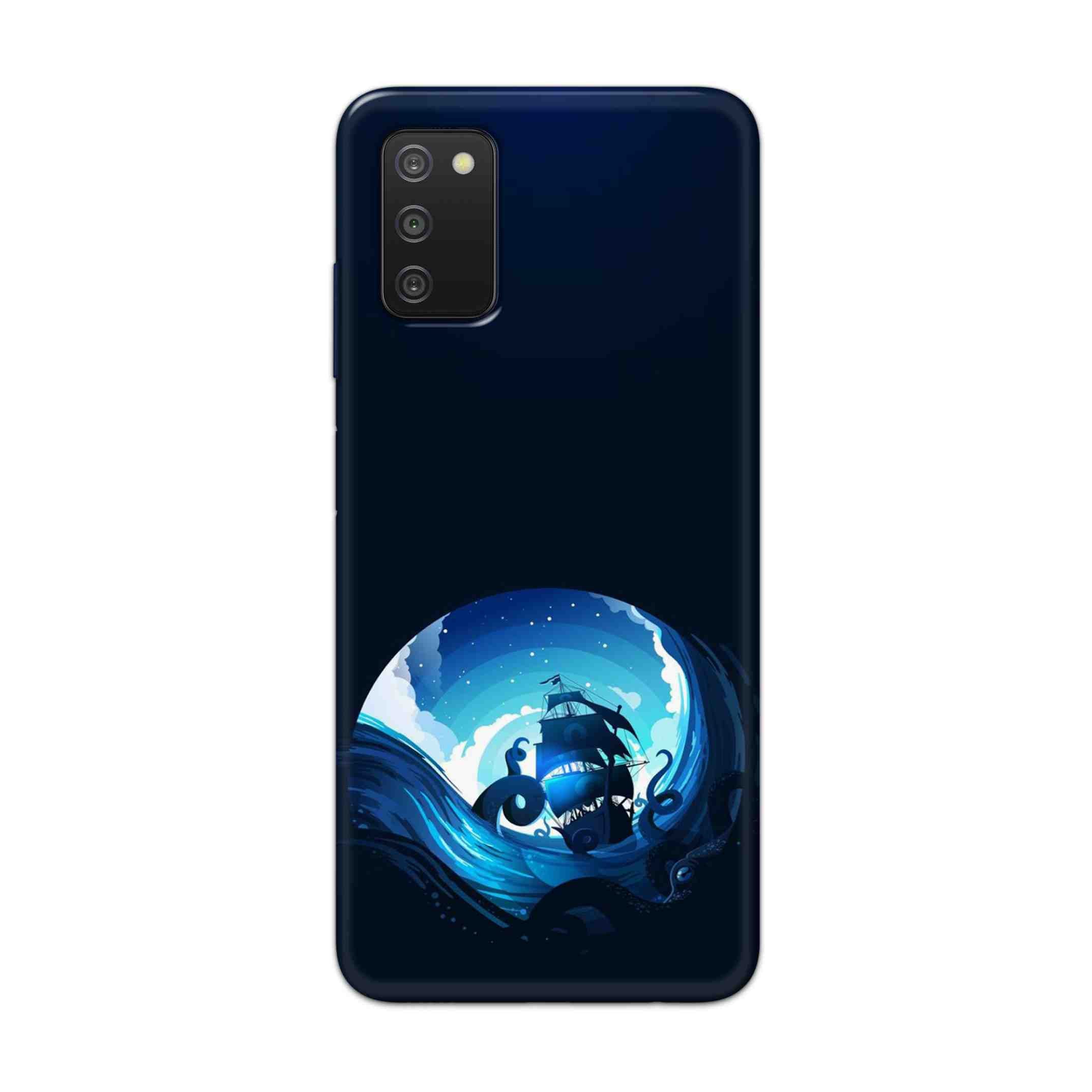 Buy Blue Sea Ship Hard Back Mobile Phone Case Cover For Samsung A03s Online