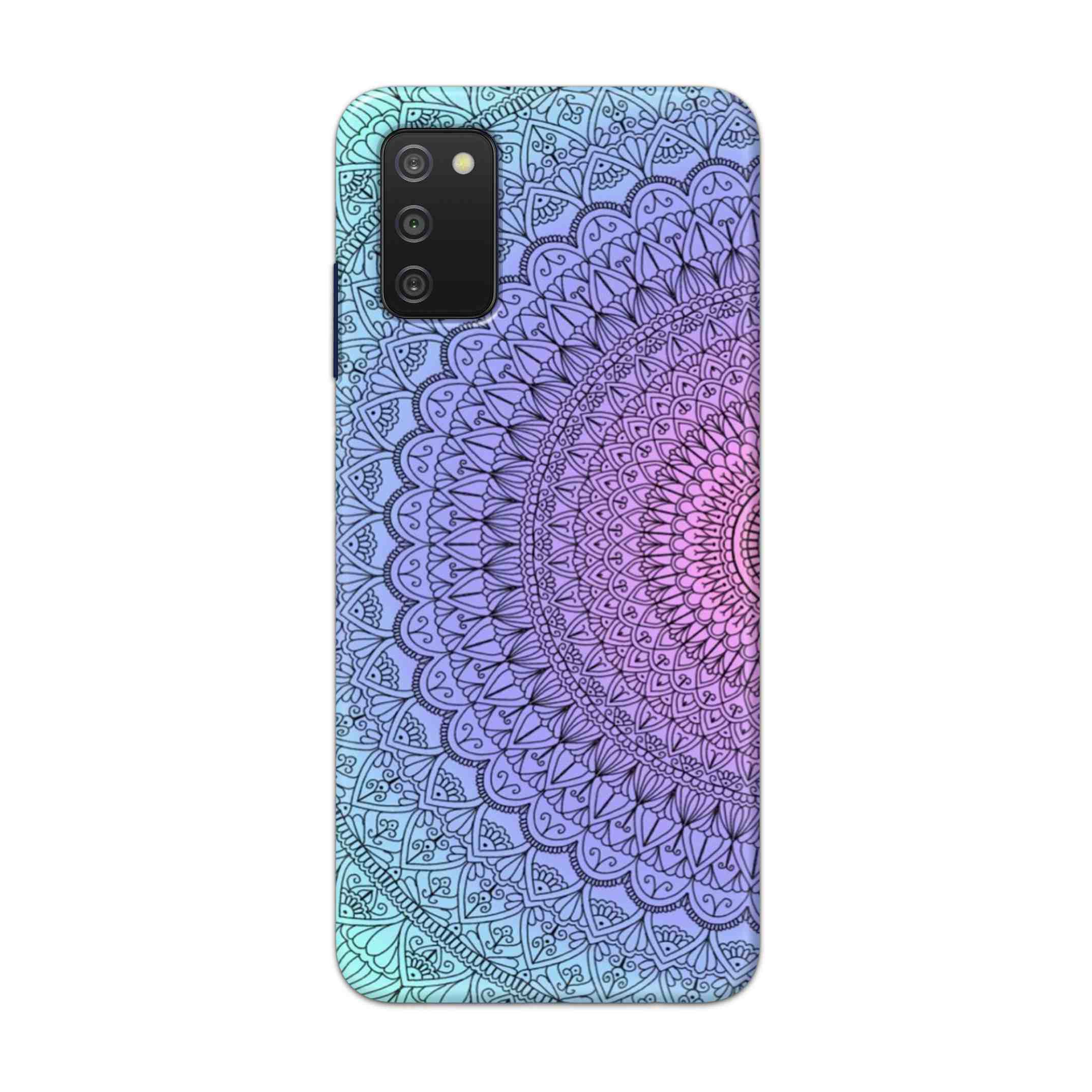 Buy Colourful Mandala Hard Back Mobile Phone Case Cover For Samsung A03s Online