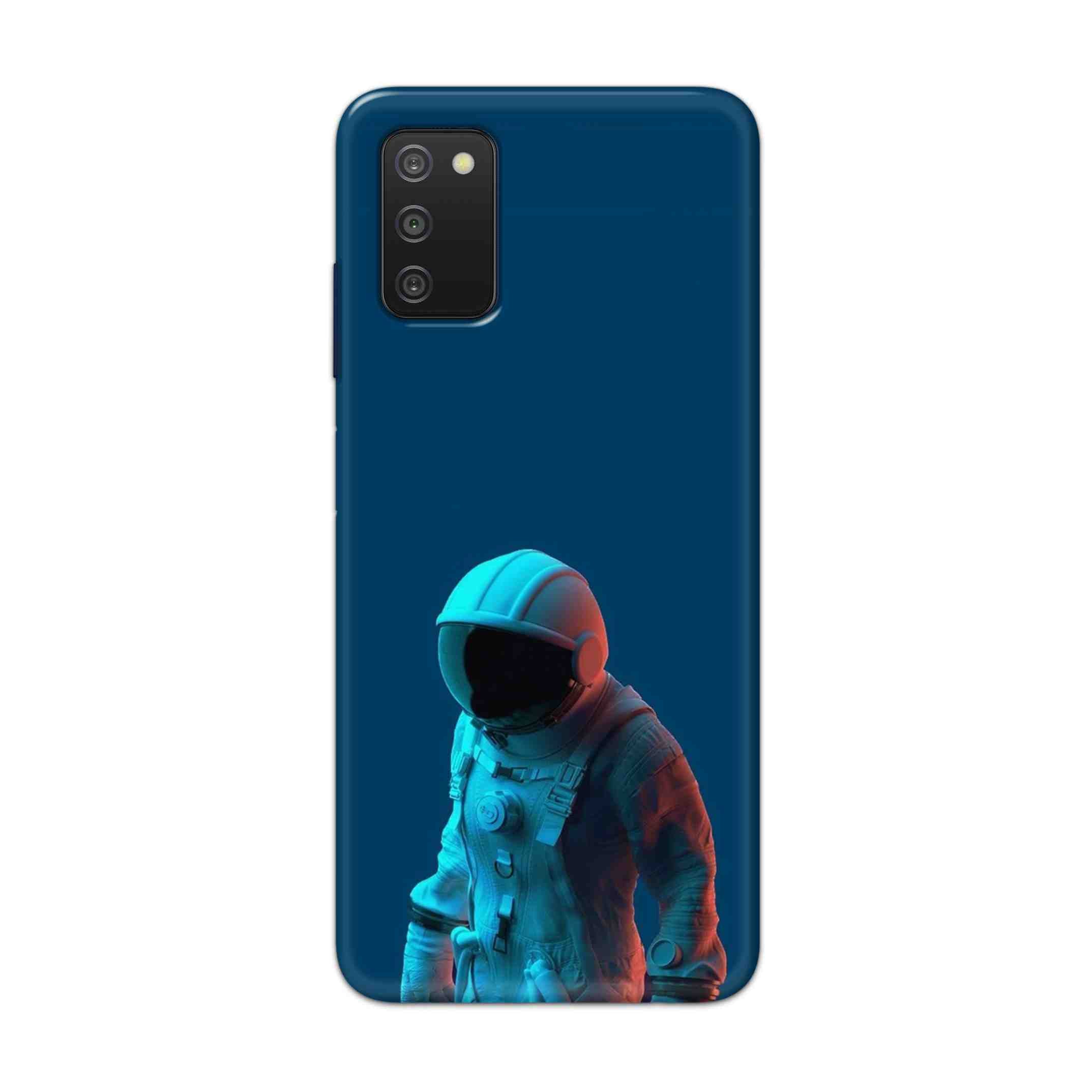 Buy Blue Astronaut Hard Back Mobile Phone Case Cover For Samsung A03s Online