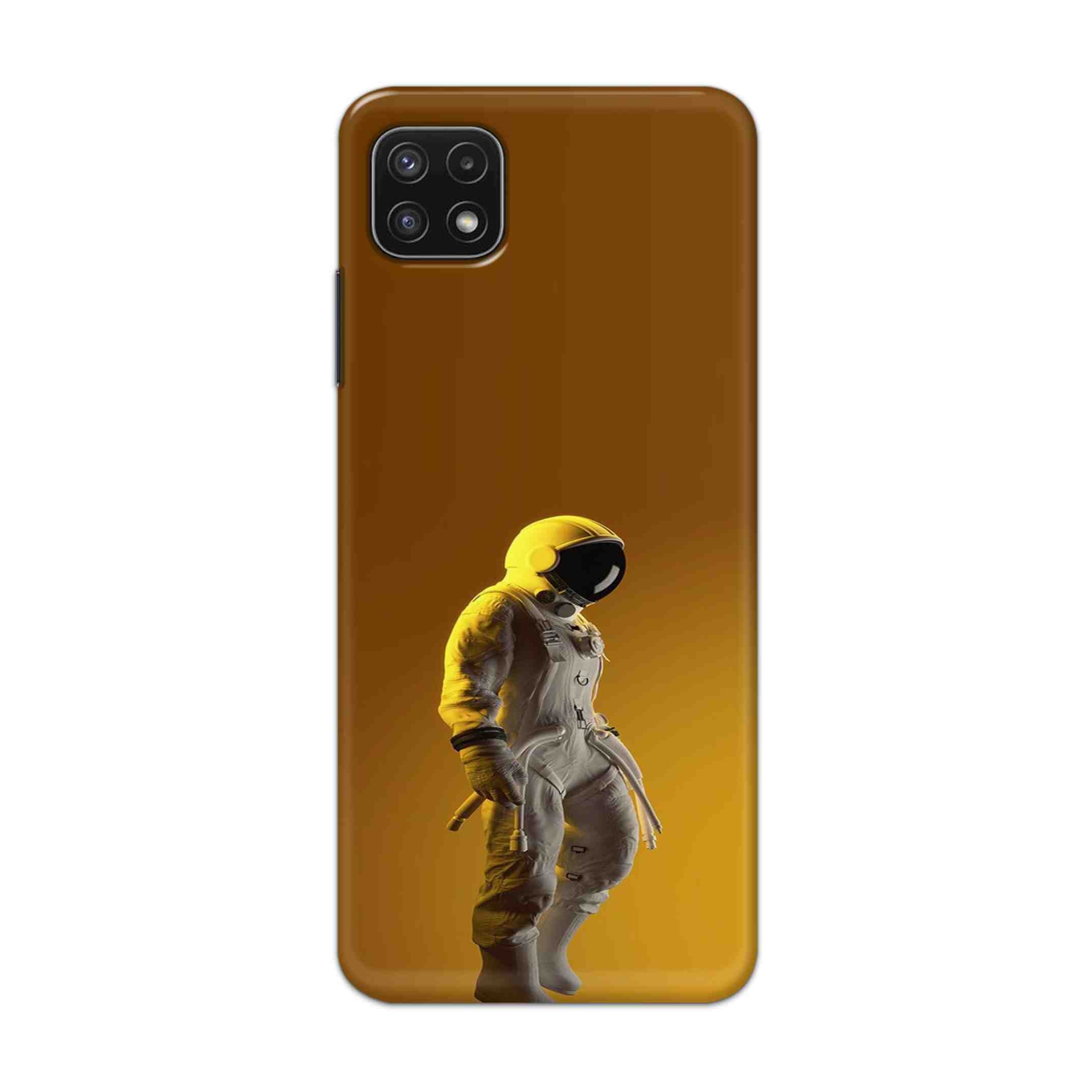 Buy Yellow Astronaut Hard Back Mobile Phone Case Cover For Samsung A22 5G Online