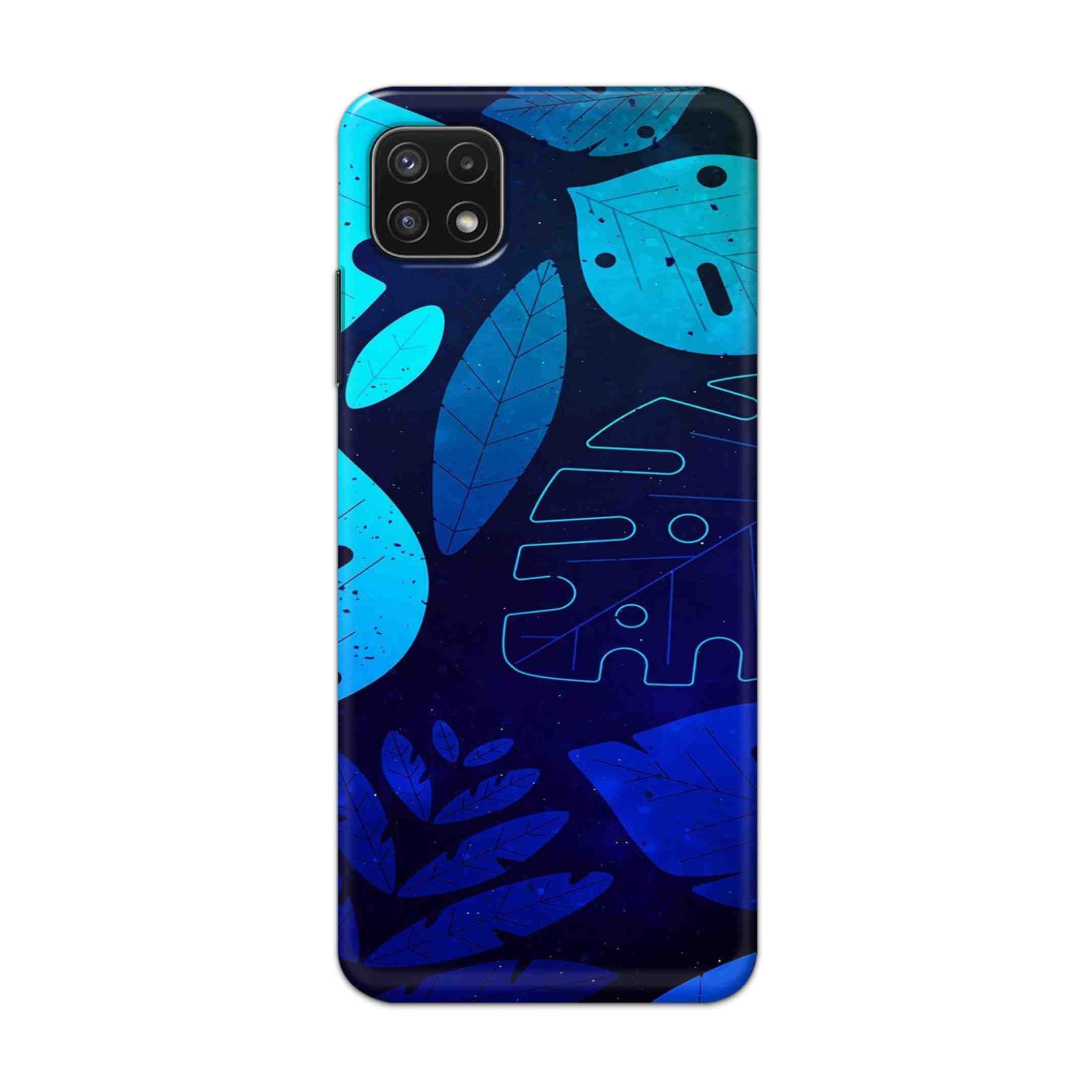 Buy Neon Leaf Hard Back Mobile Phone Case Cover For Samsung A22 5G Online