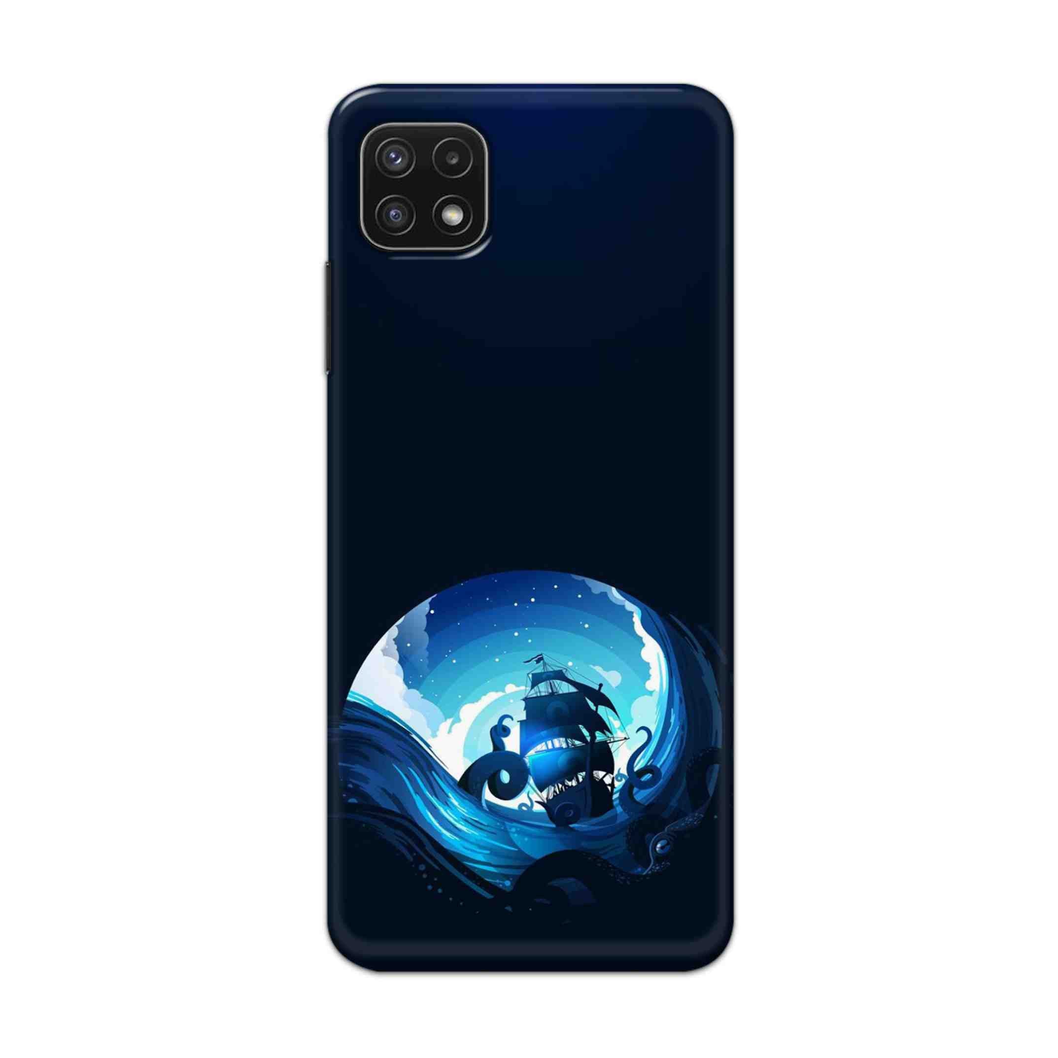 Buy Blue Sea Ship Hard Back Mobile Phone Case Cover For Samsung A22 5G Online