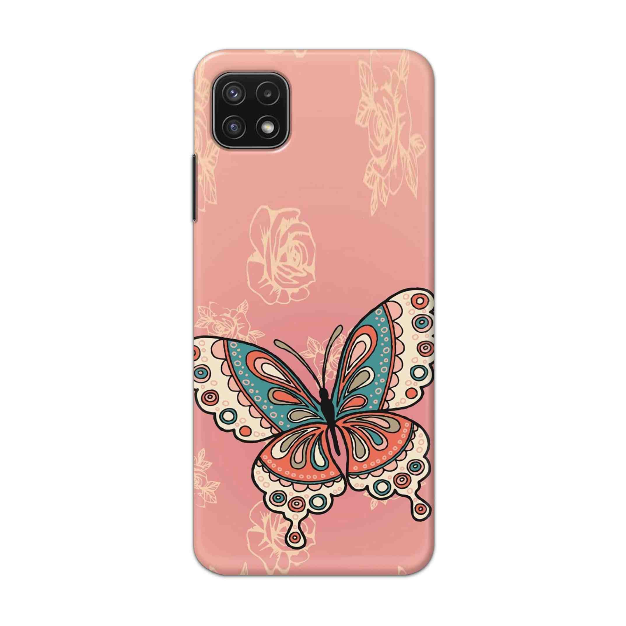 Buy Butterfly Hard Back Mobile Phone Case Cover For Samsung A22 5G Online