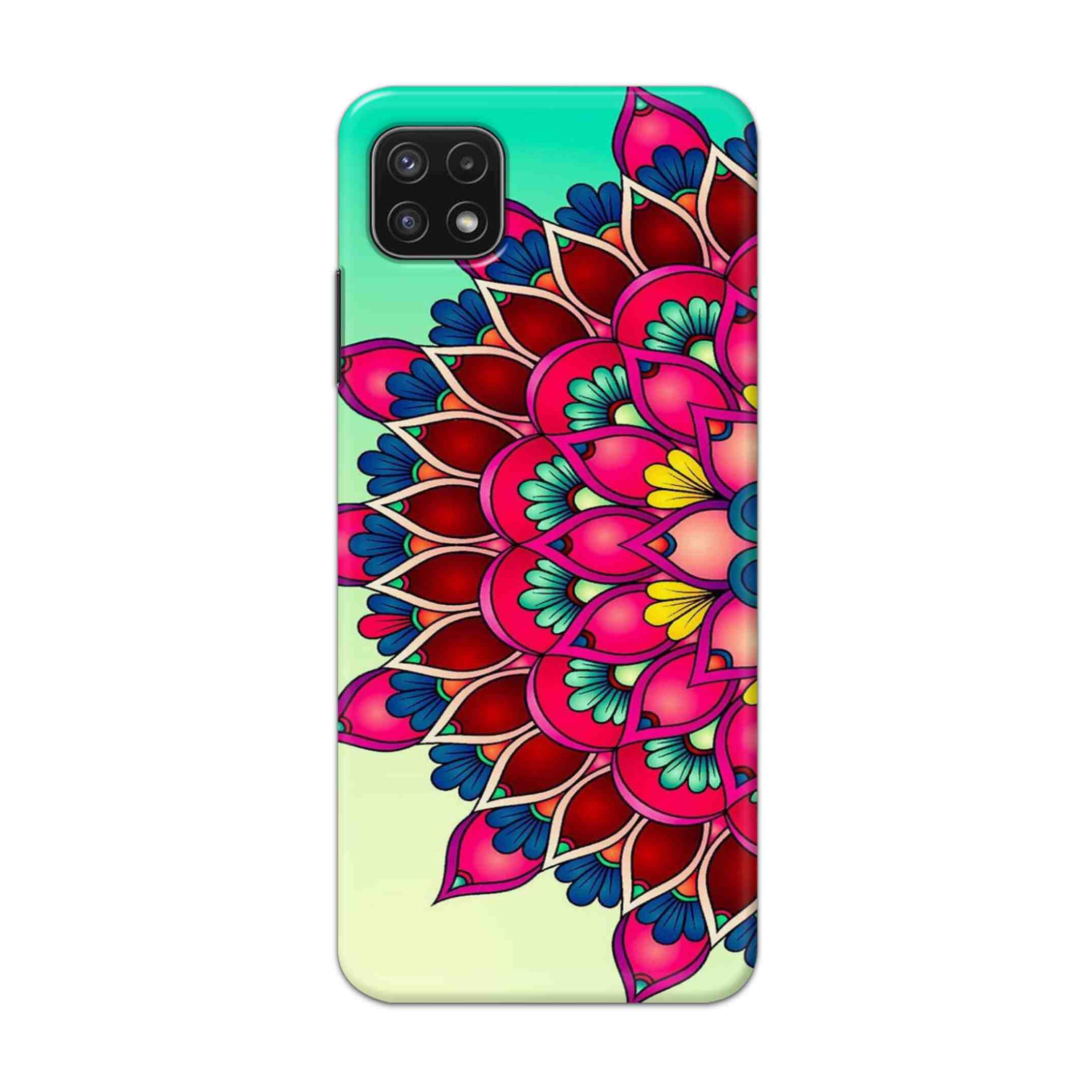 Buy Lotus Mandala Hard Back Mobile Phone Case Cover For Samsung A22 5G Online