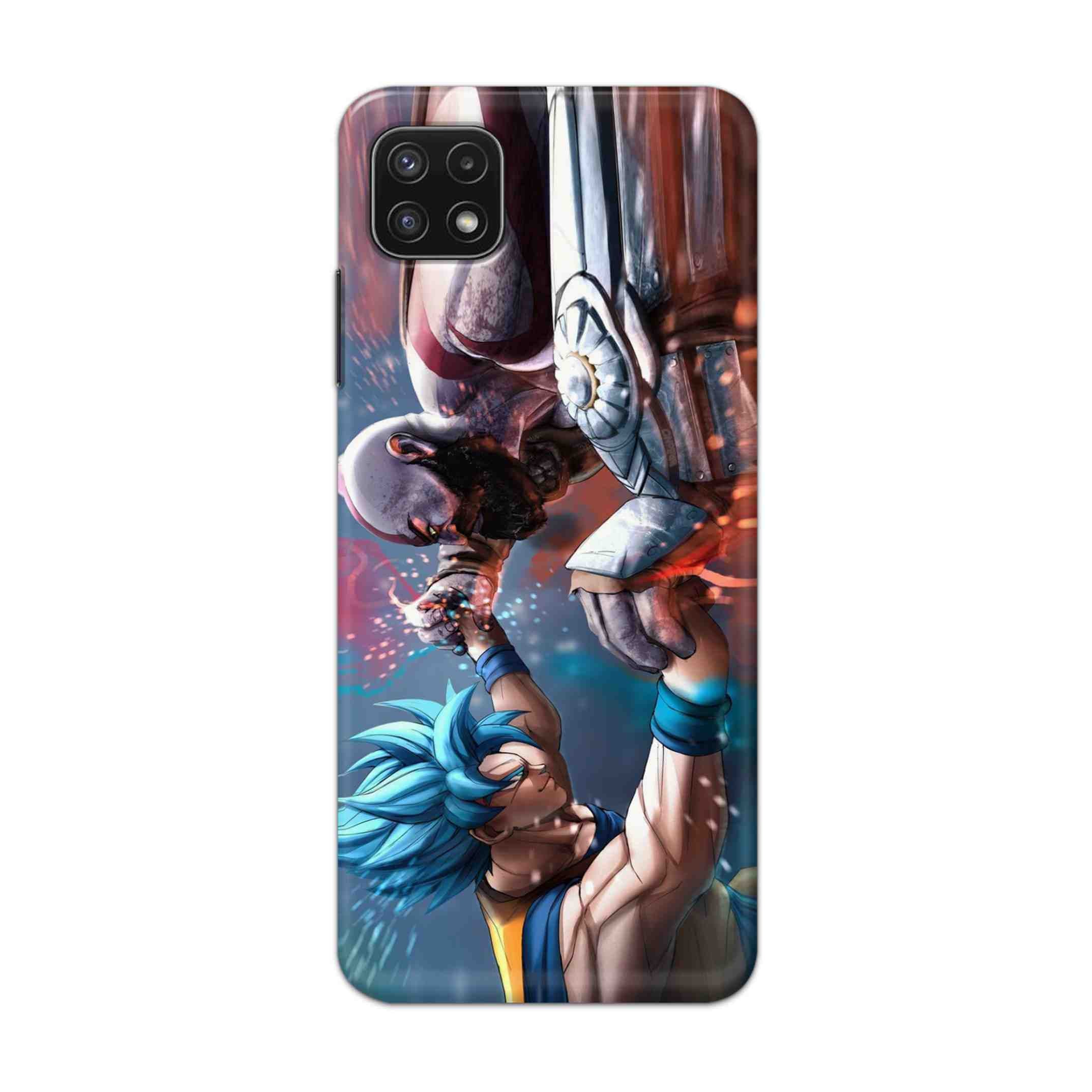 Buy Goku Vs Kratos Hard Back Mobile Phone Case Cover For Samsung A22 5G Online