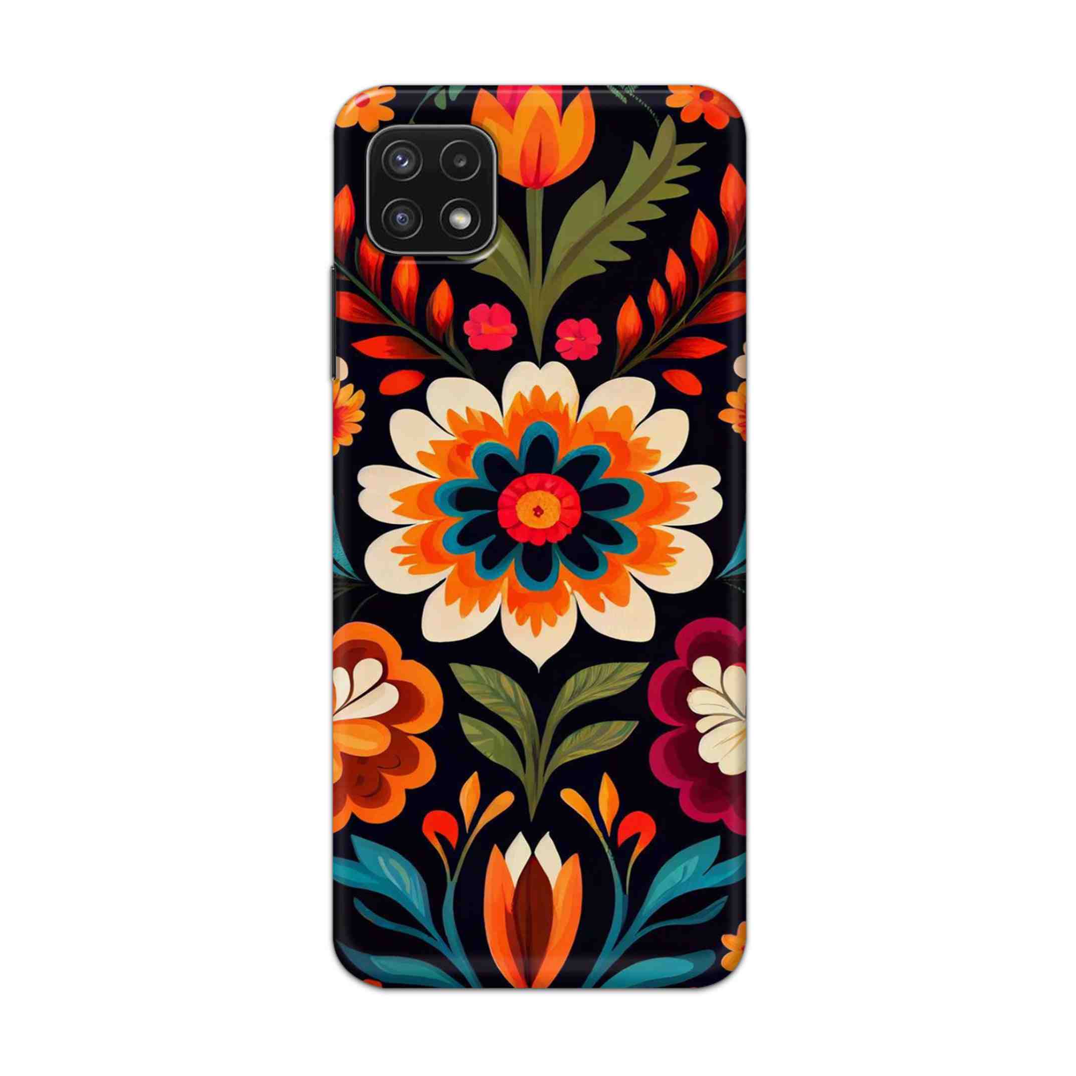 Buy Flower Hard Back Mobile Phone Case Cover For Samsung A22 5G Online