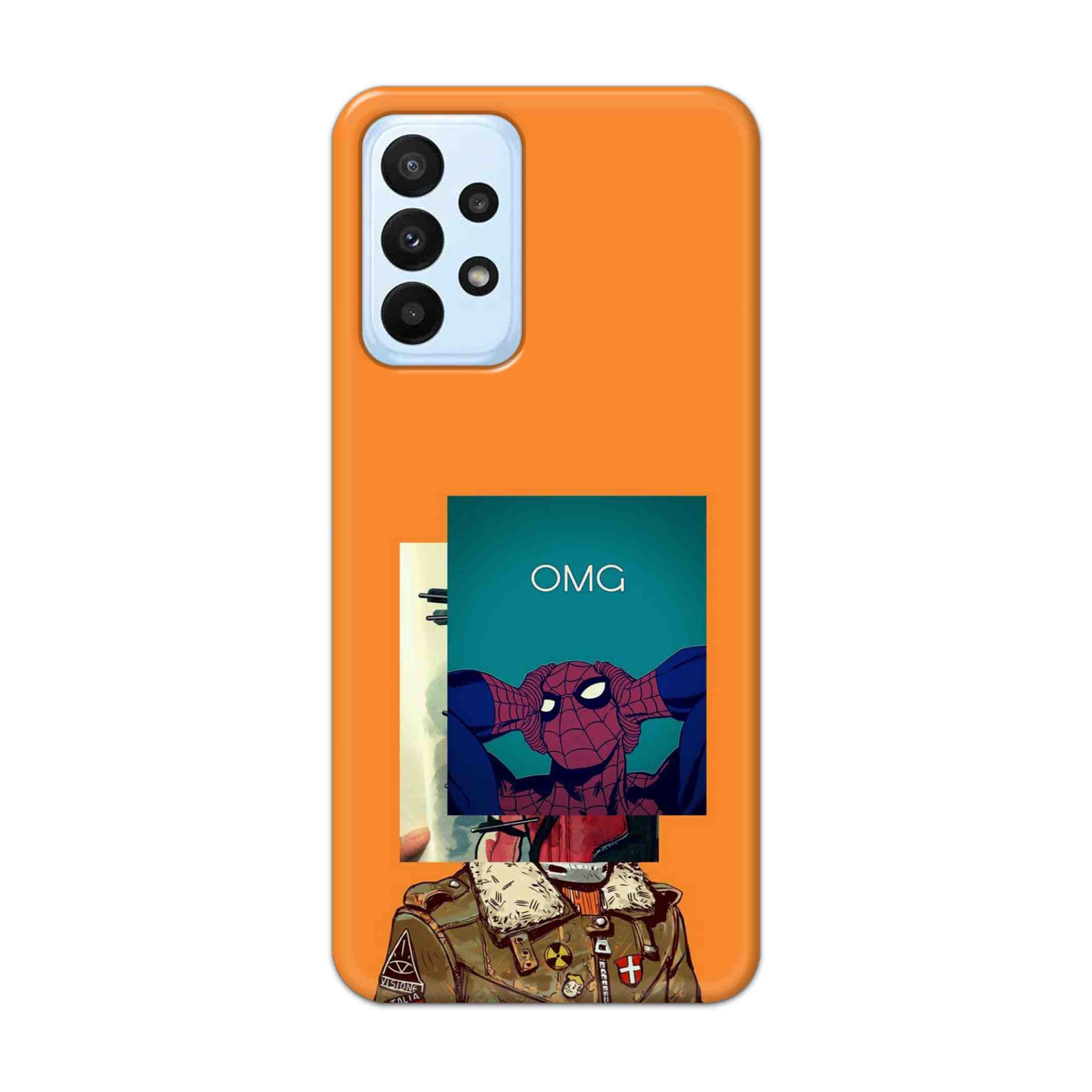 Buy Omg Spiderman Hard Back Mobile Phone Case Cover For Samsung A23 Online
