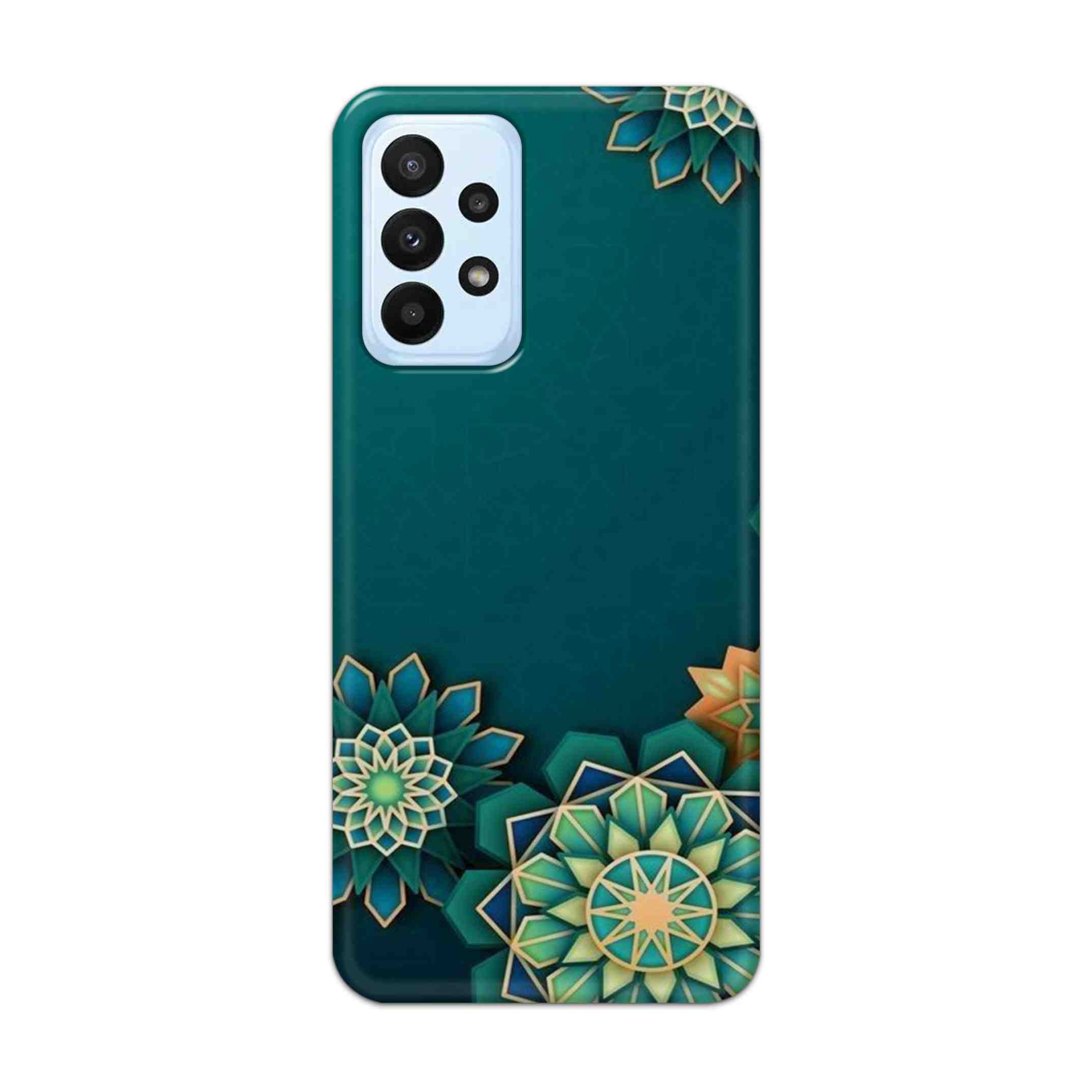 Buy Green Flower Hard Back Mobile Phone Case Cover For Samsung A23 Online