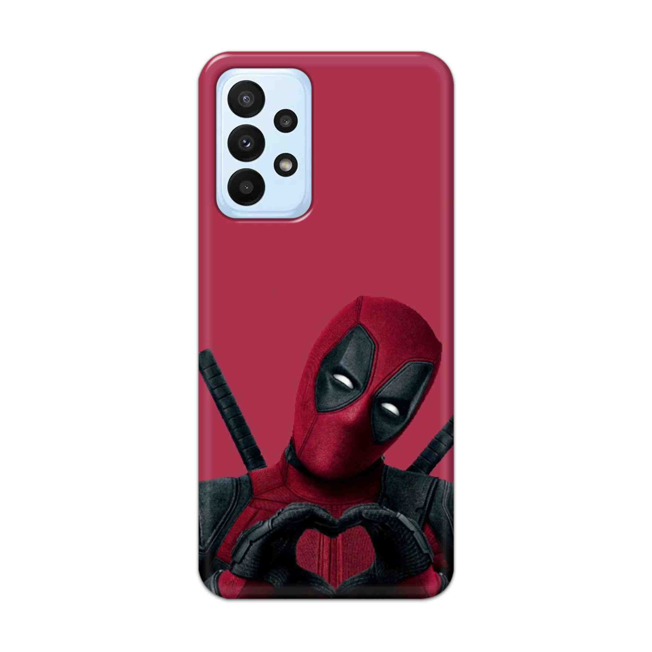 Buy Deadpool Heart Hard Back Mobile Phone Case Cover For Samsung A23 Online