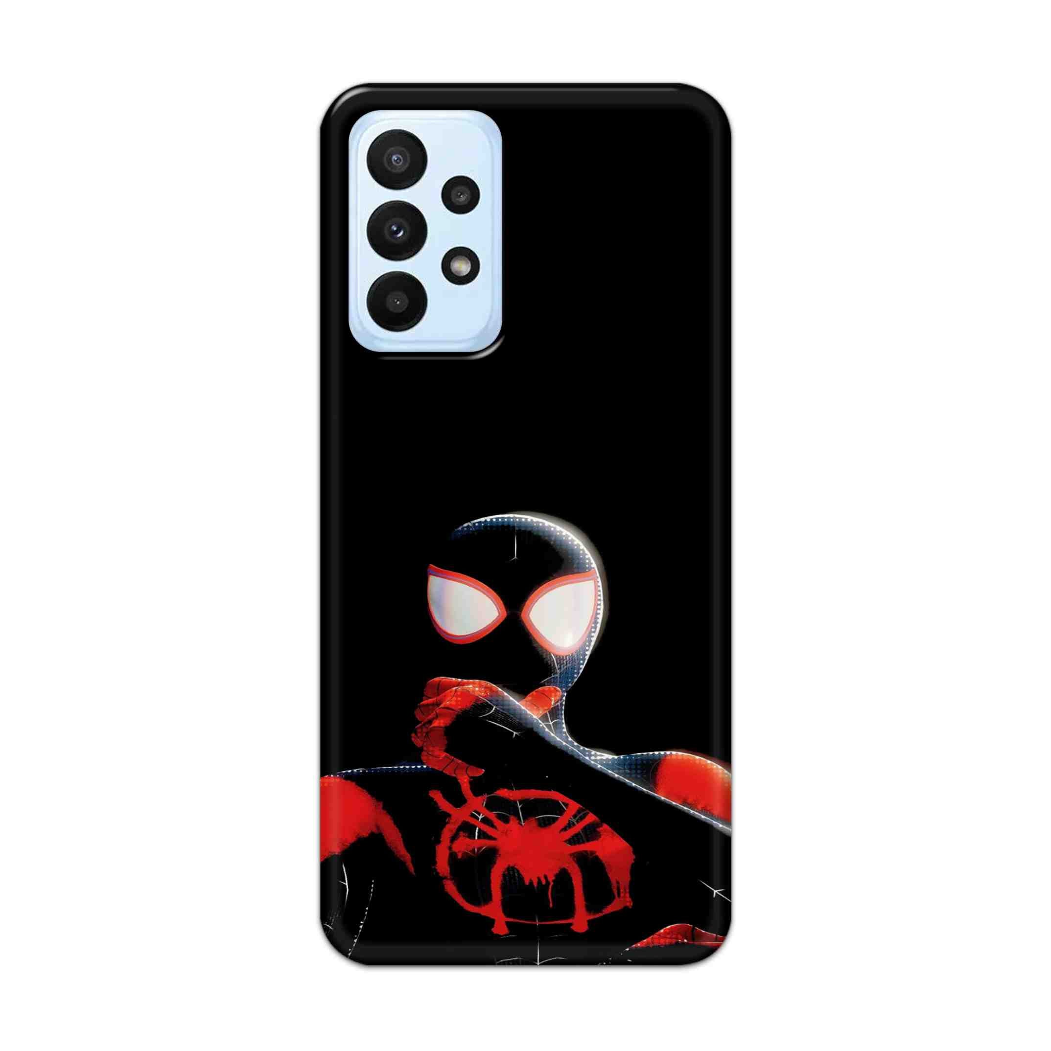 Buy Black Spiderman Hard Back Mobile Phone Case Cover For Samsung A23 Online
