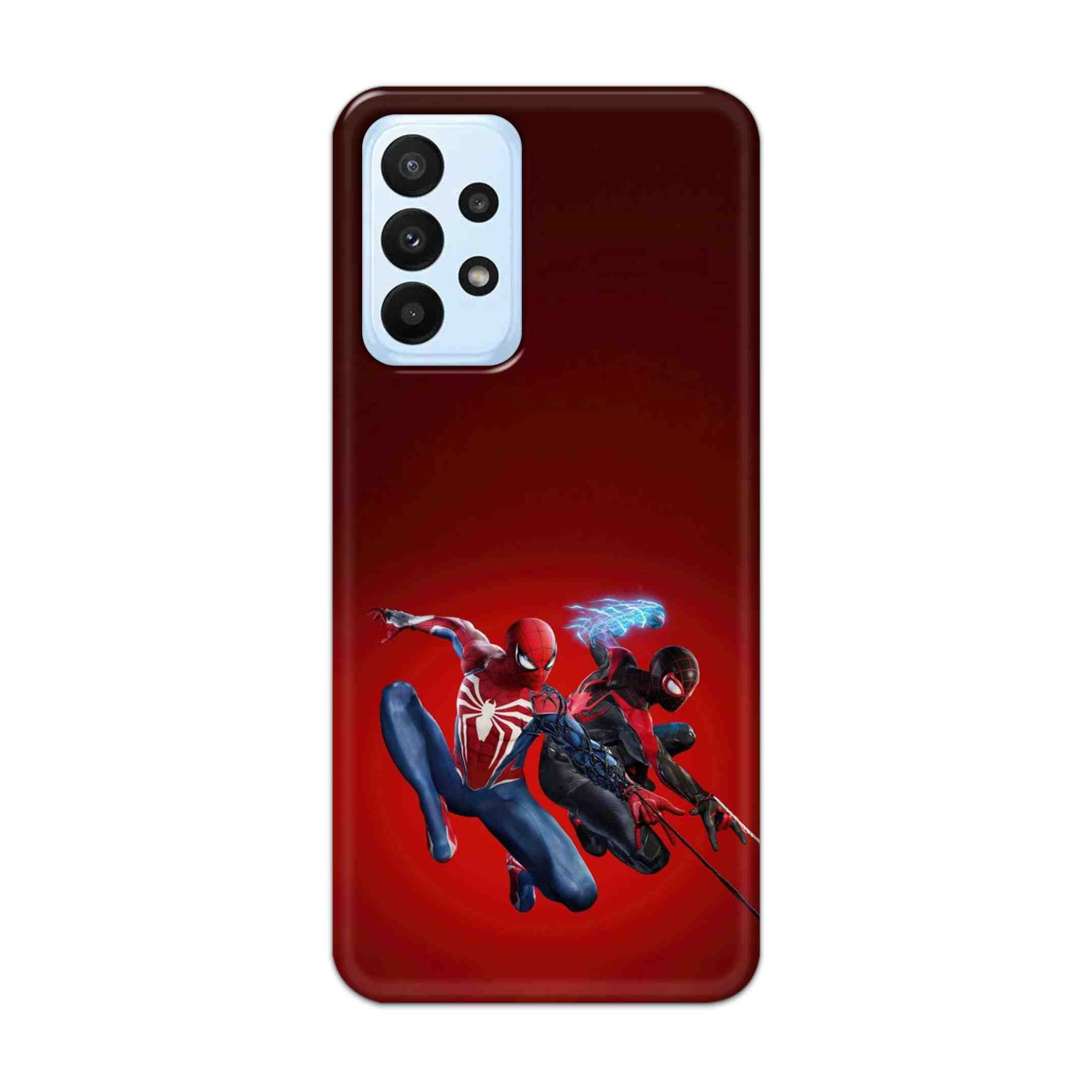 Buy Spiderman And Miles Morales Hard Back Mobile Phone Case Cover For Samsung A23 Online