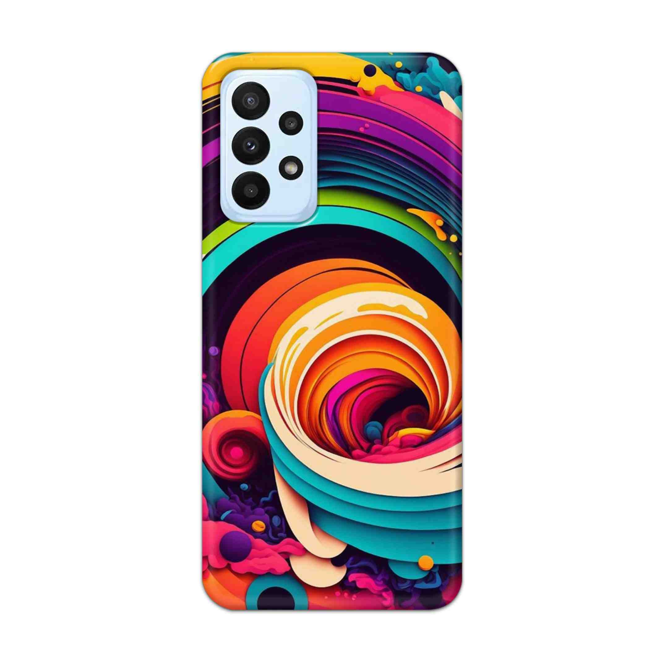 Buy Colour Circle Hard Back Mobile Phone Case Cover For Samsung A23 Online