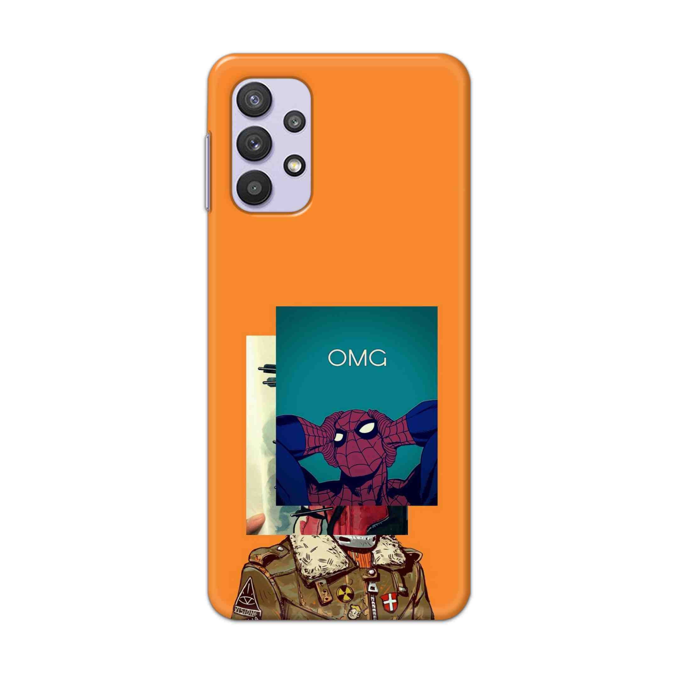 Buy Omg Spiderman Hard Back Mobile Phone Case Cover For Samsung A32 4G Online