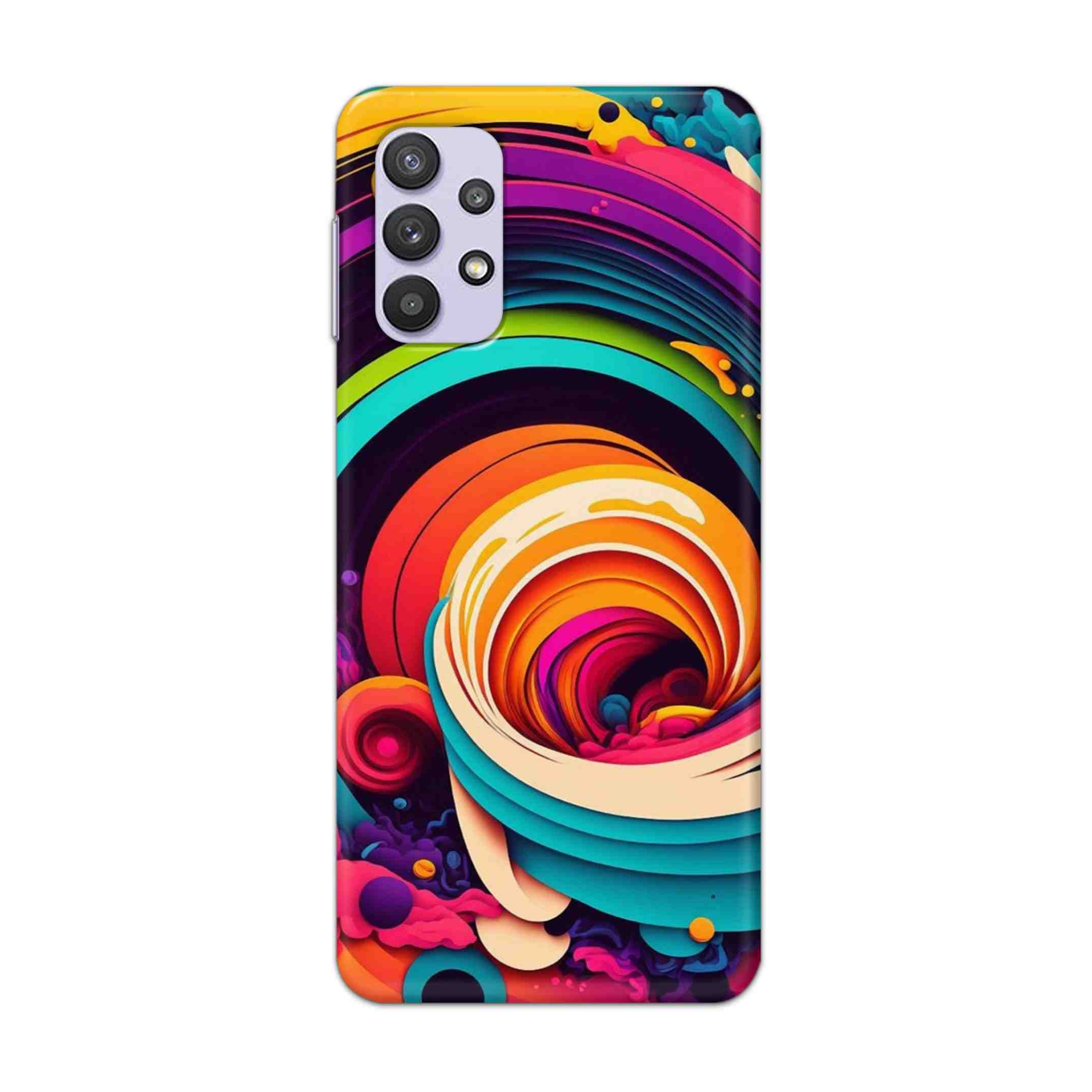 Buy Colour Circle Hard Back Mobile Phone Case Cover For Samsung A32 4G Online