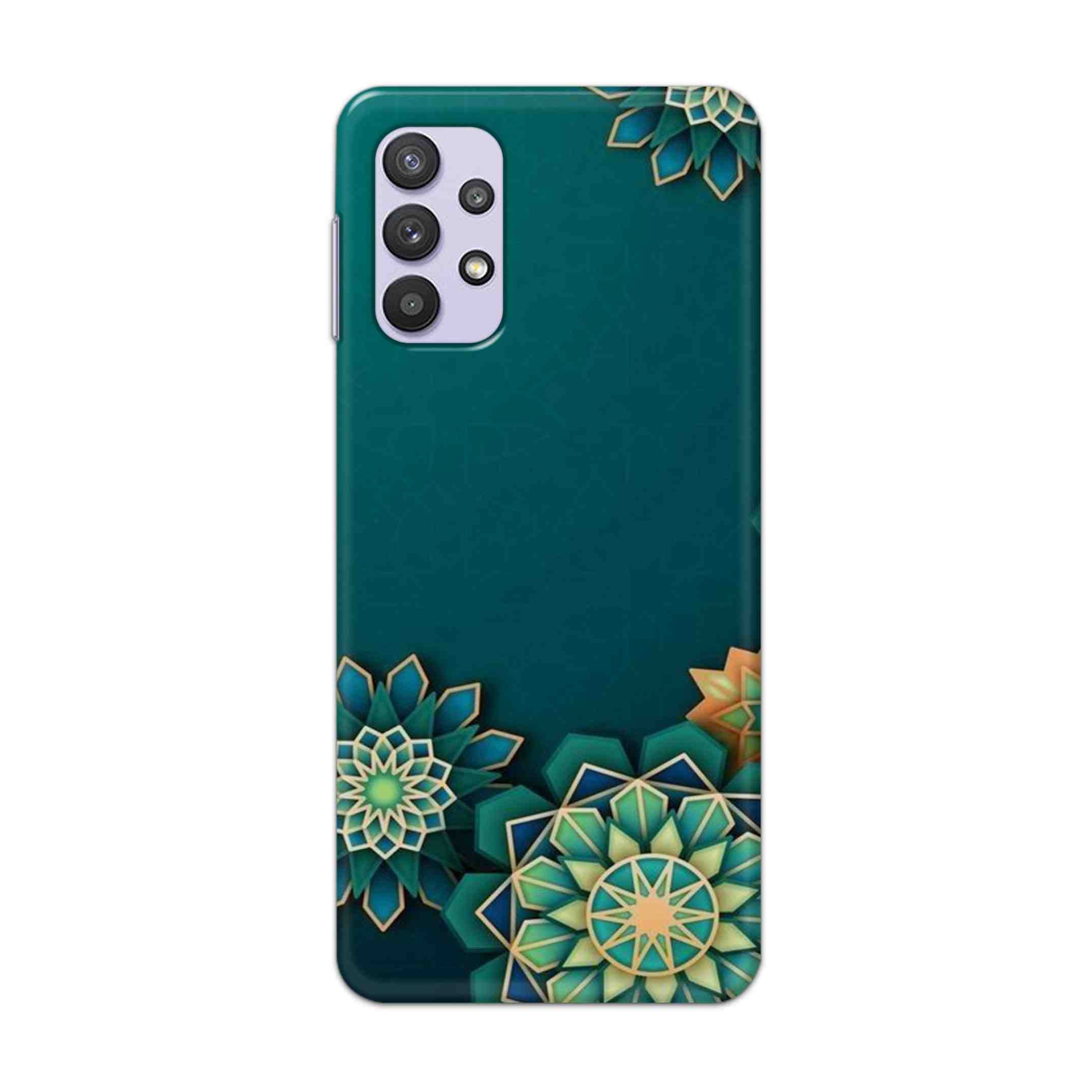Buy Green Flower Hard Back Mobile Phone Case Cover For Samsung A32 5G Online