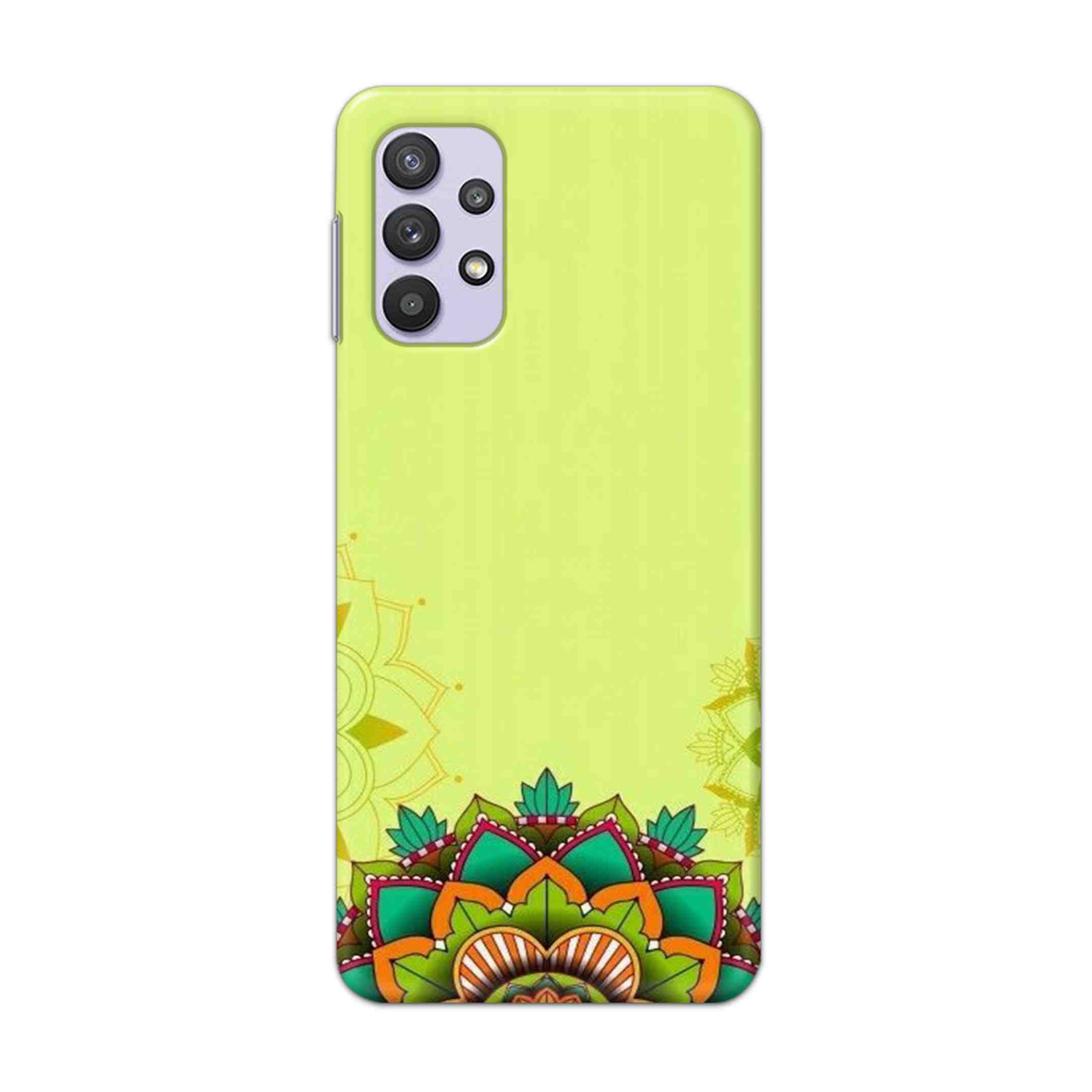 Buy Flower Mandala Hard Back Mobile Phone Case Cover For Samsung A32 5G Online