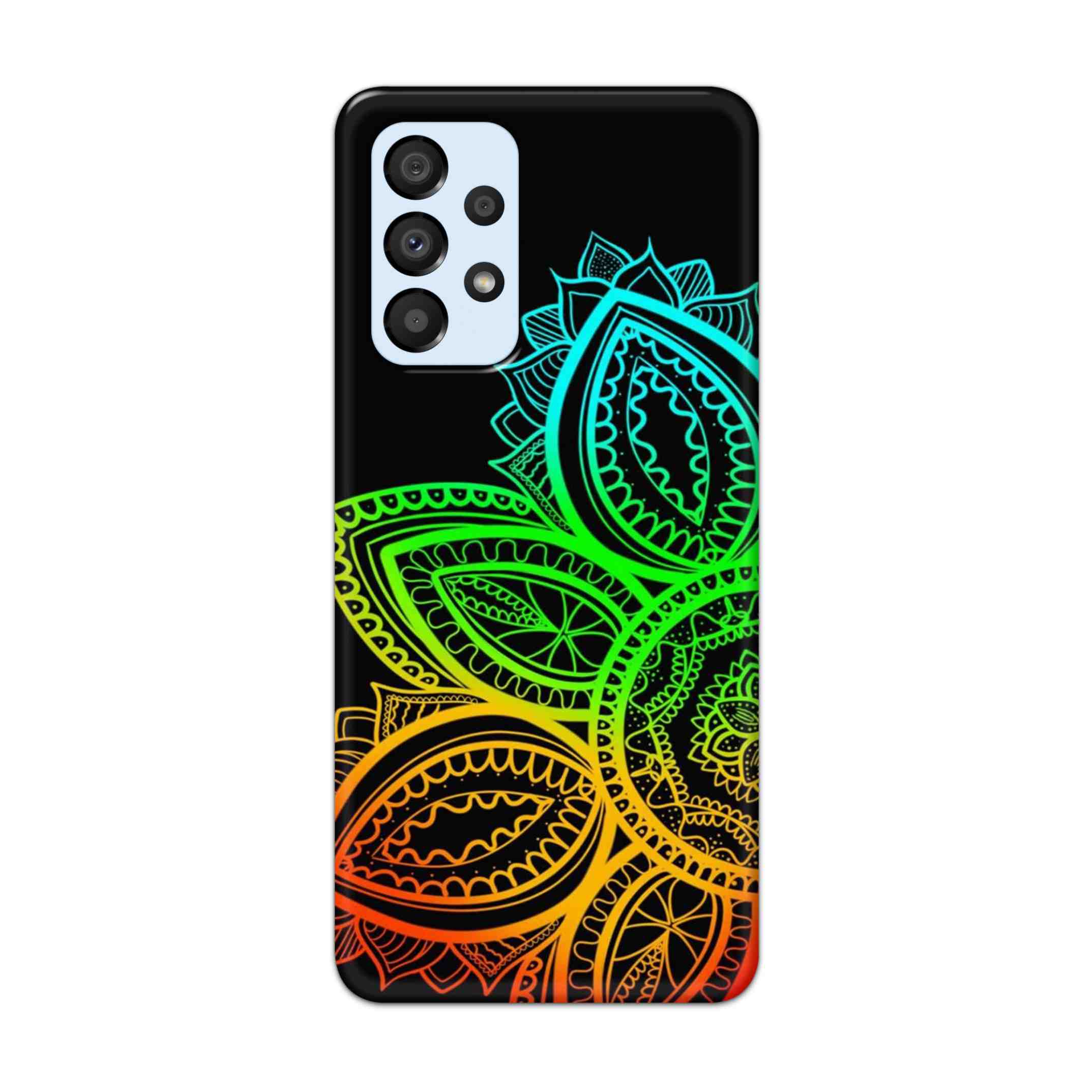 Buy Neon Mandala Hard Back Mobile Phone Case Cover For Samsung A33 5G Online