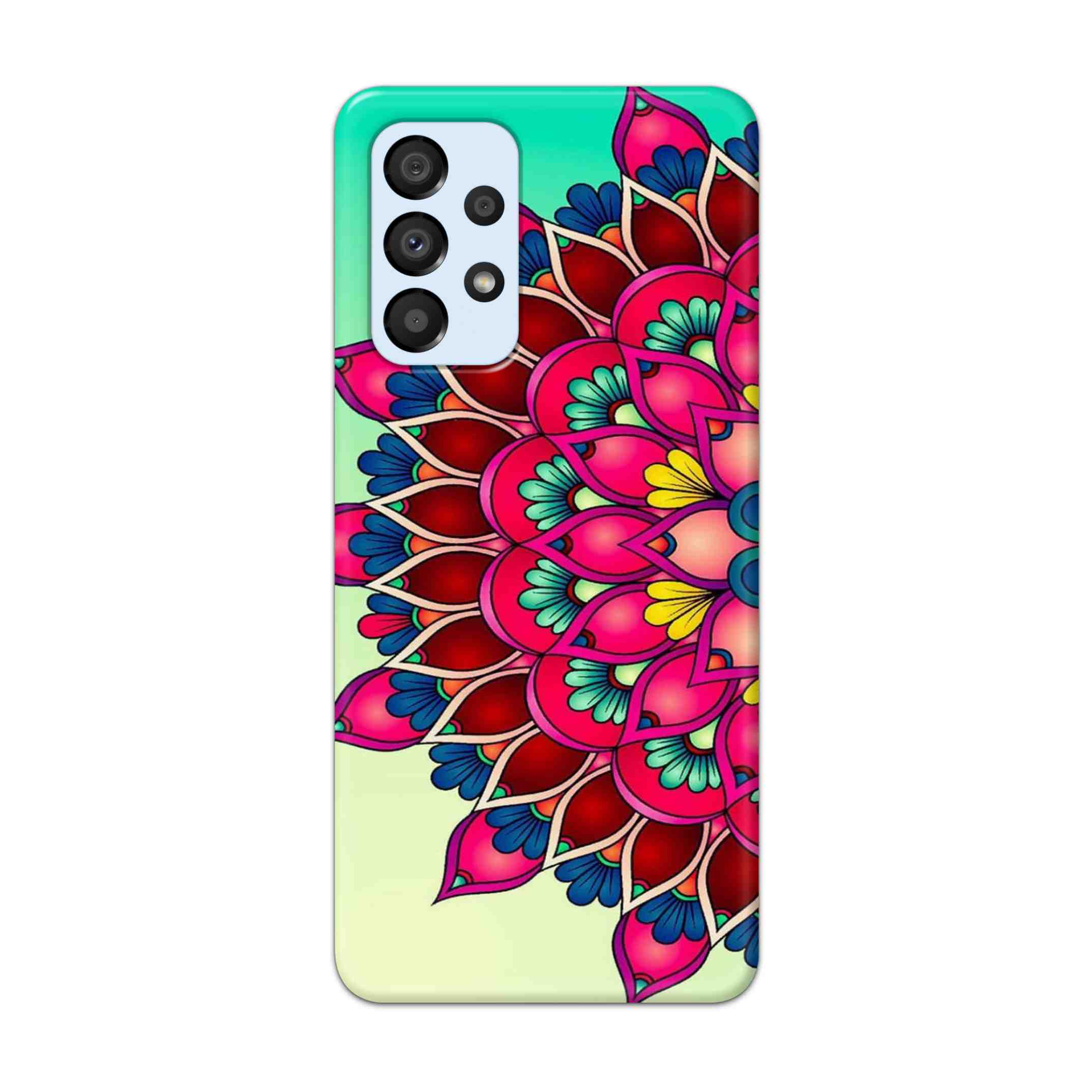 Buy Lotus Mandala Hard Back Mobile Phone Case Cover For Samsung A33 5G Online