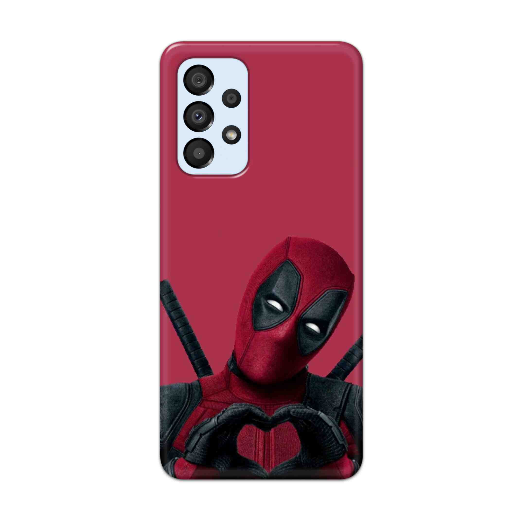 Buy Deadpool Heart Hard Back Mobile Phone Case Cover For Samsung A33 5G Online